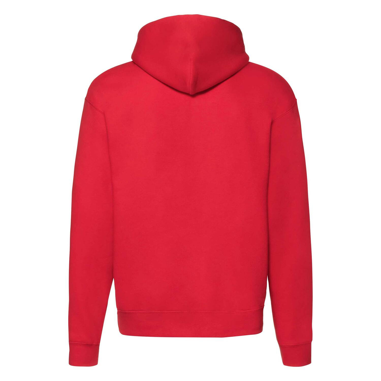 Red Men&#039;s Hoodie Premium Fruit of the Loom
