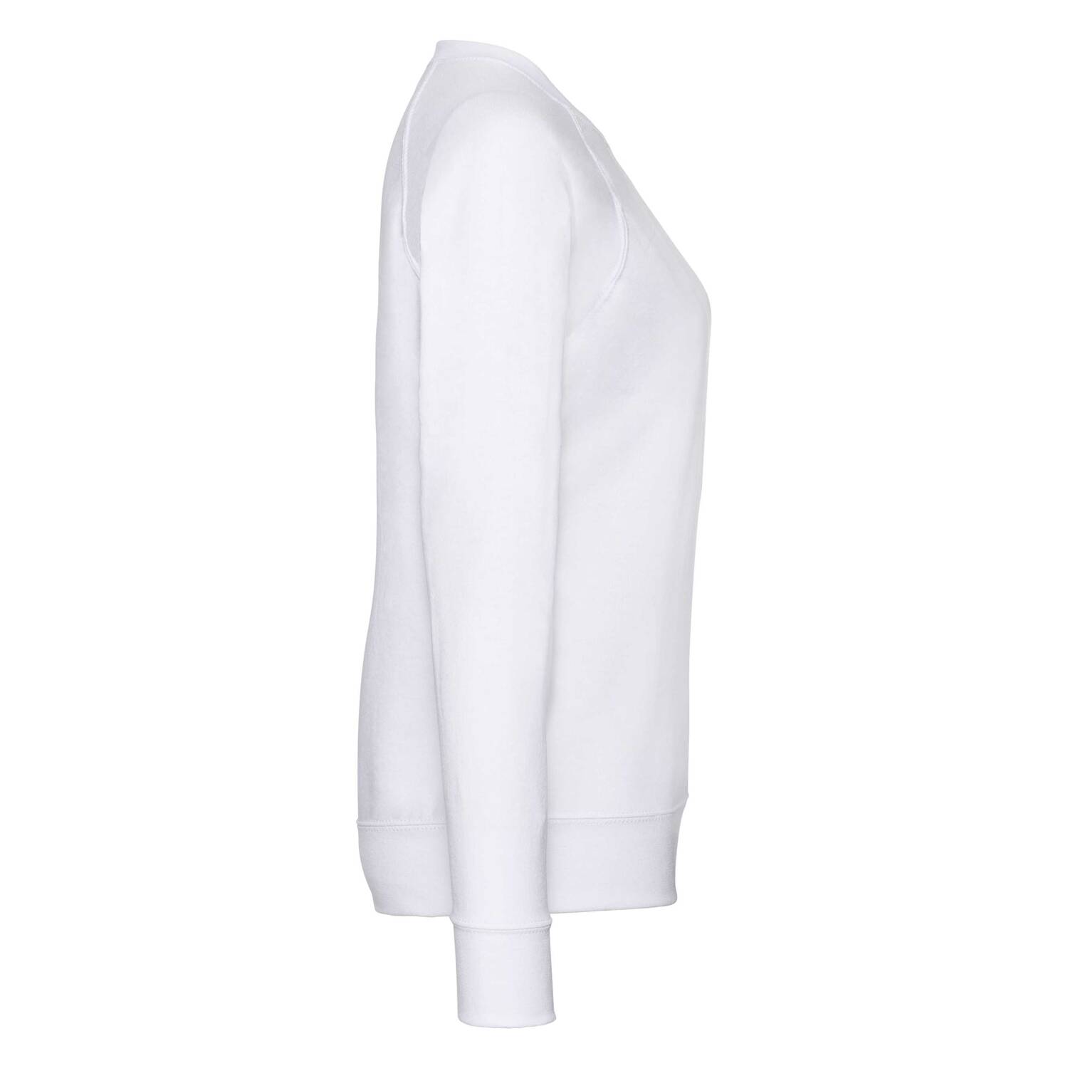 White classic light sweatshirt Fruit of the Loom
