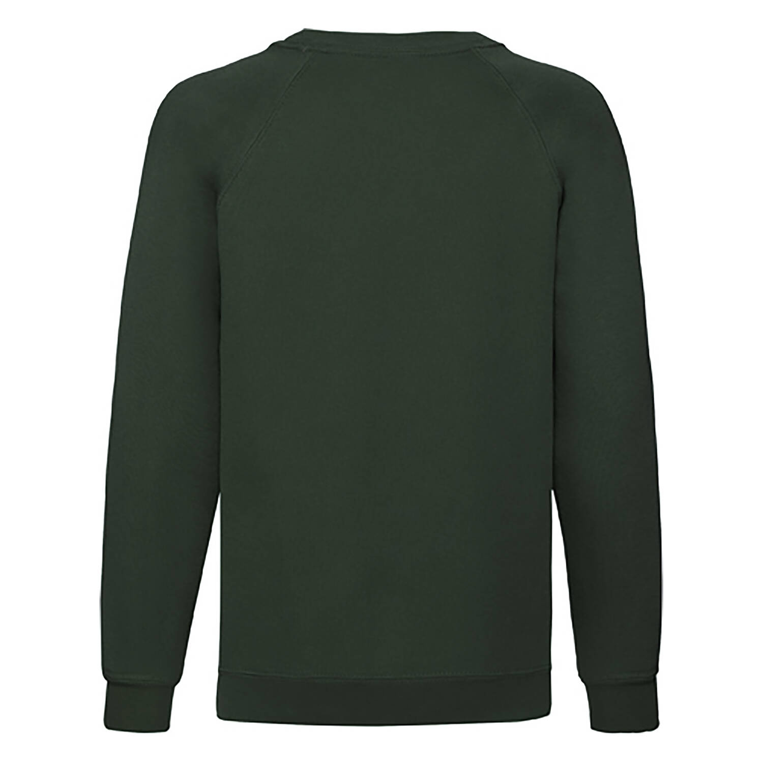 Zielona bluza dziecięca Raglan Sweat Fruit of the Loom