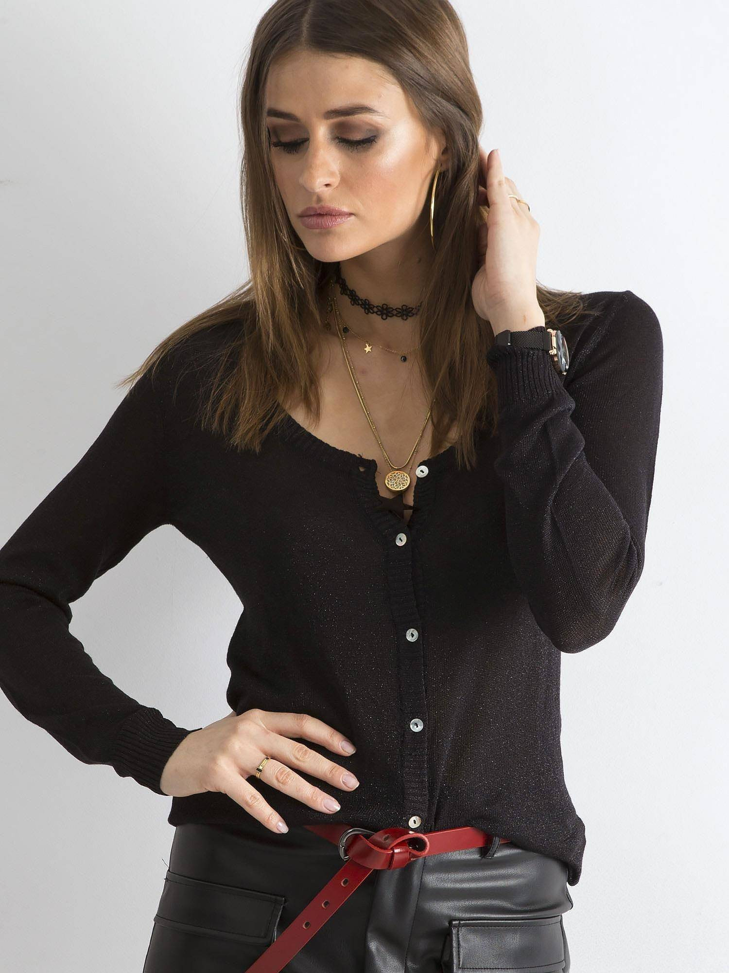 Sweater black Yups cmu0511b. R21