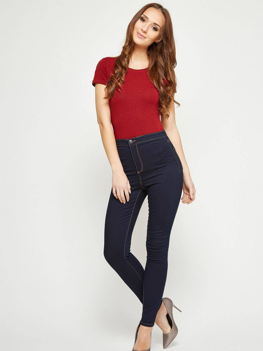 Navy blue jeans Yups cmu0344. R98
