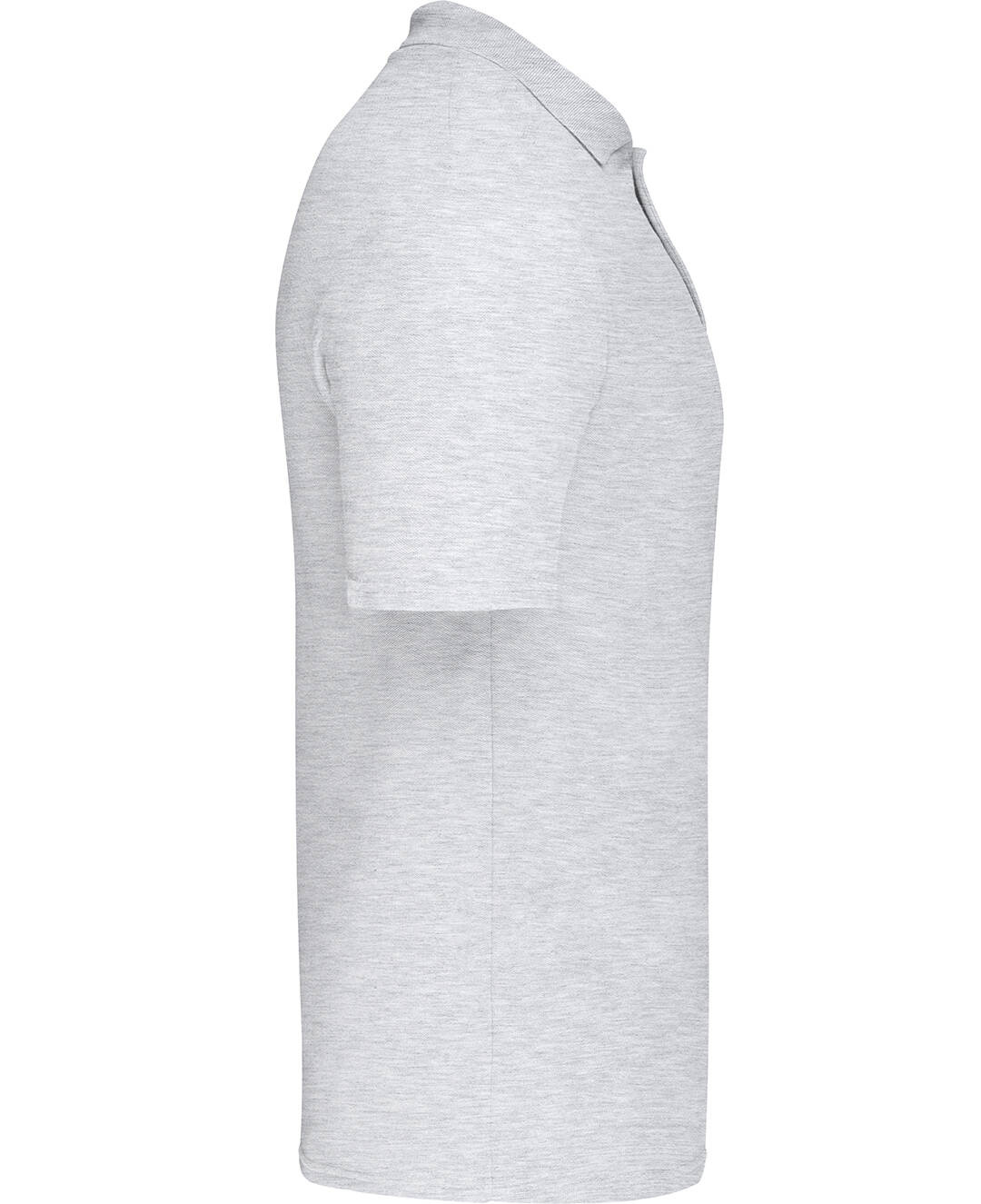 Light Grey Men's Polo Shirt Original Polo Friut of the Loom