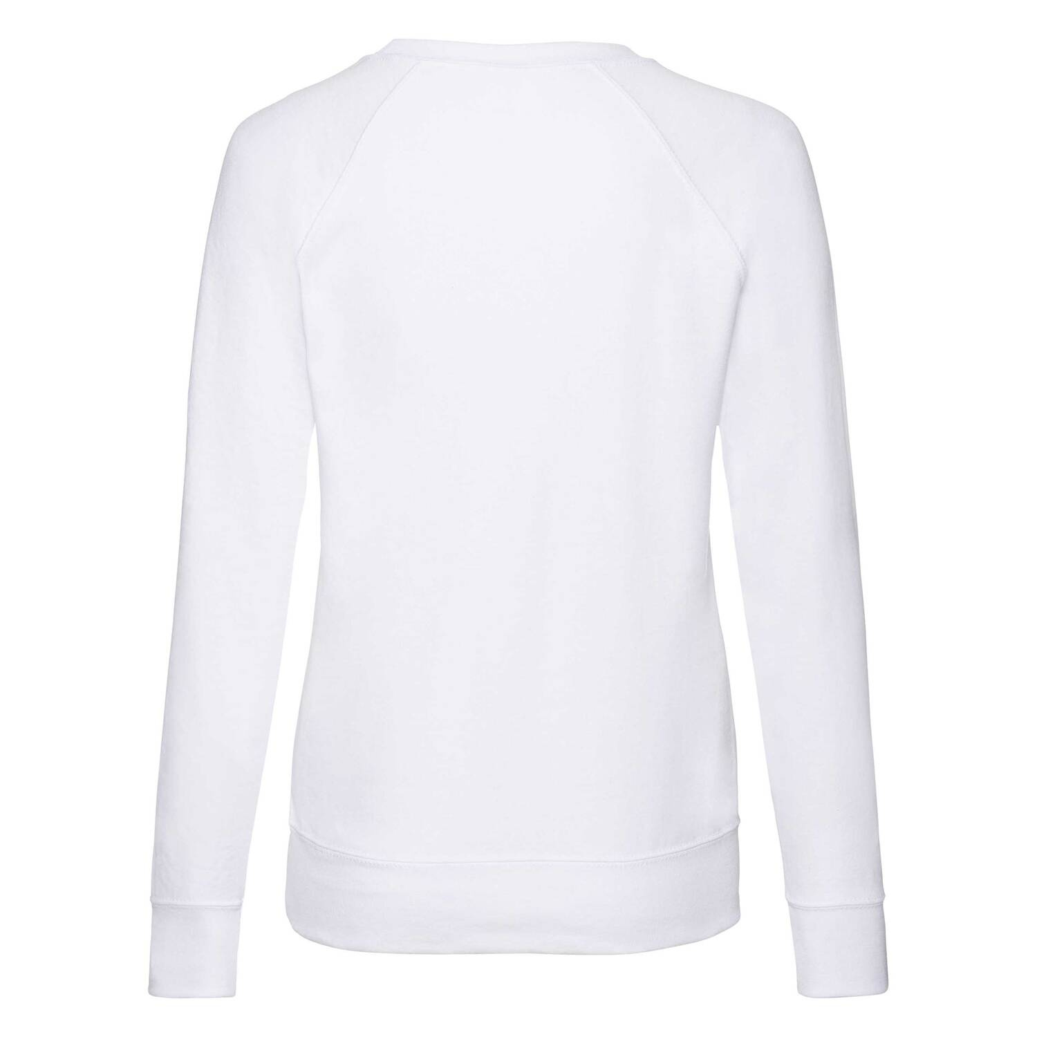 White classic light sweatshirt Fruit of the Loom