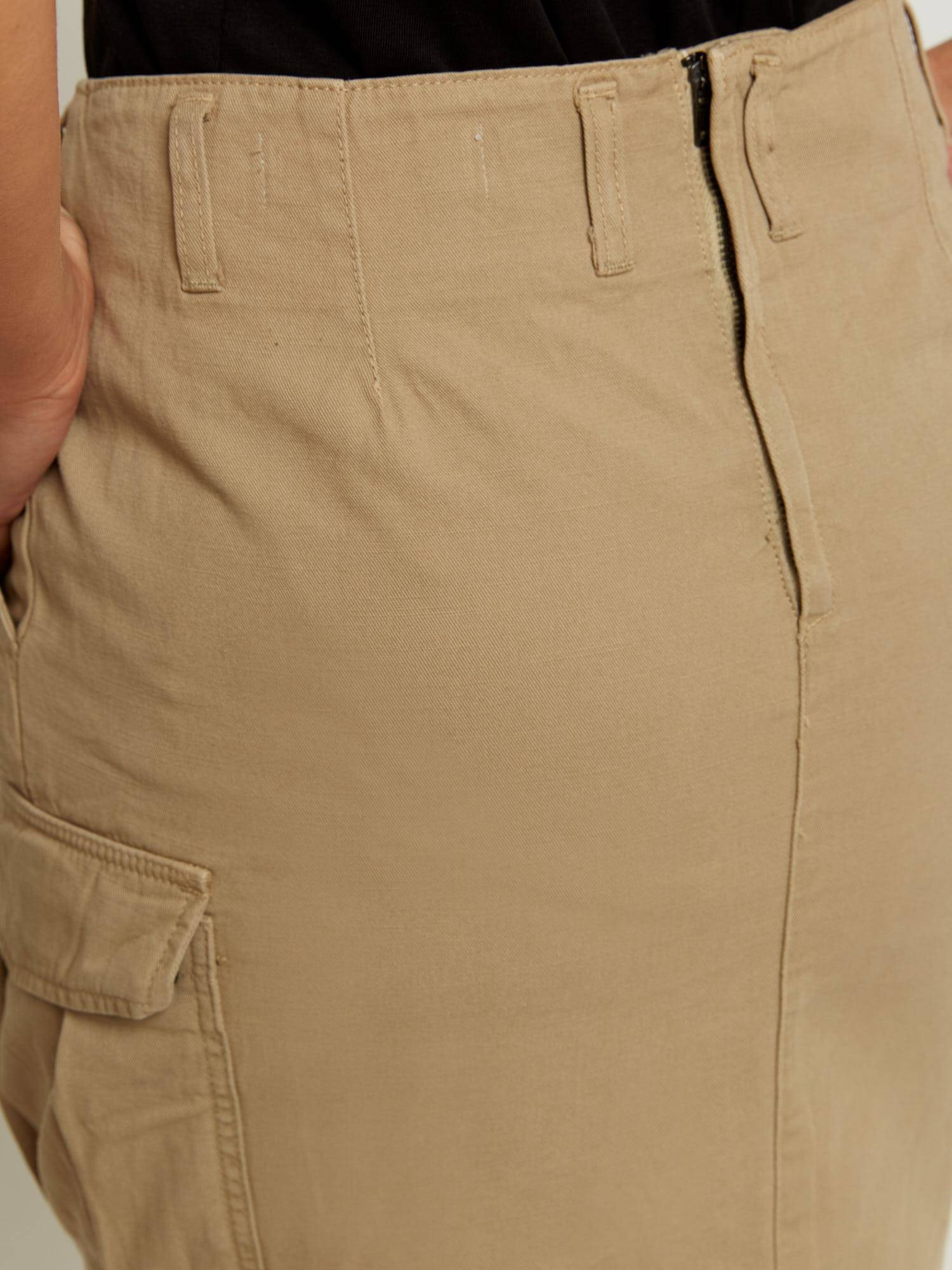 Skirt khaki militia
