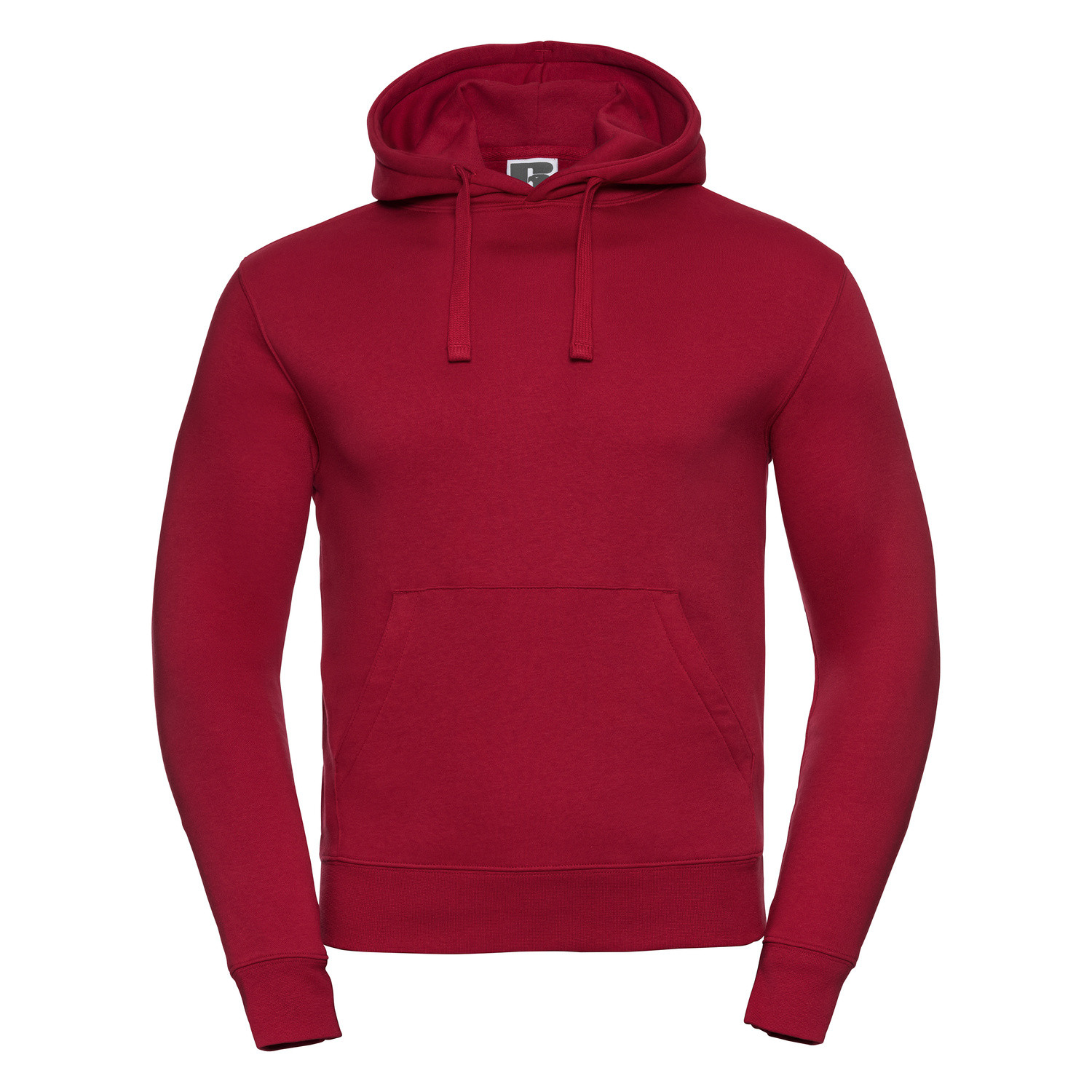Red men's hoodie Authentic Russell