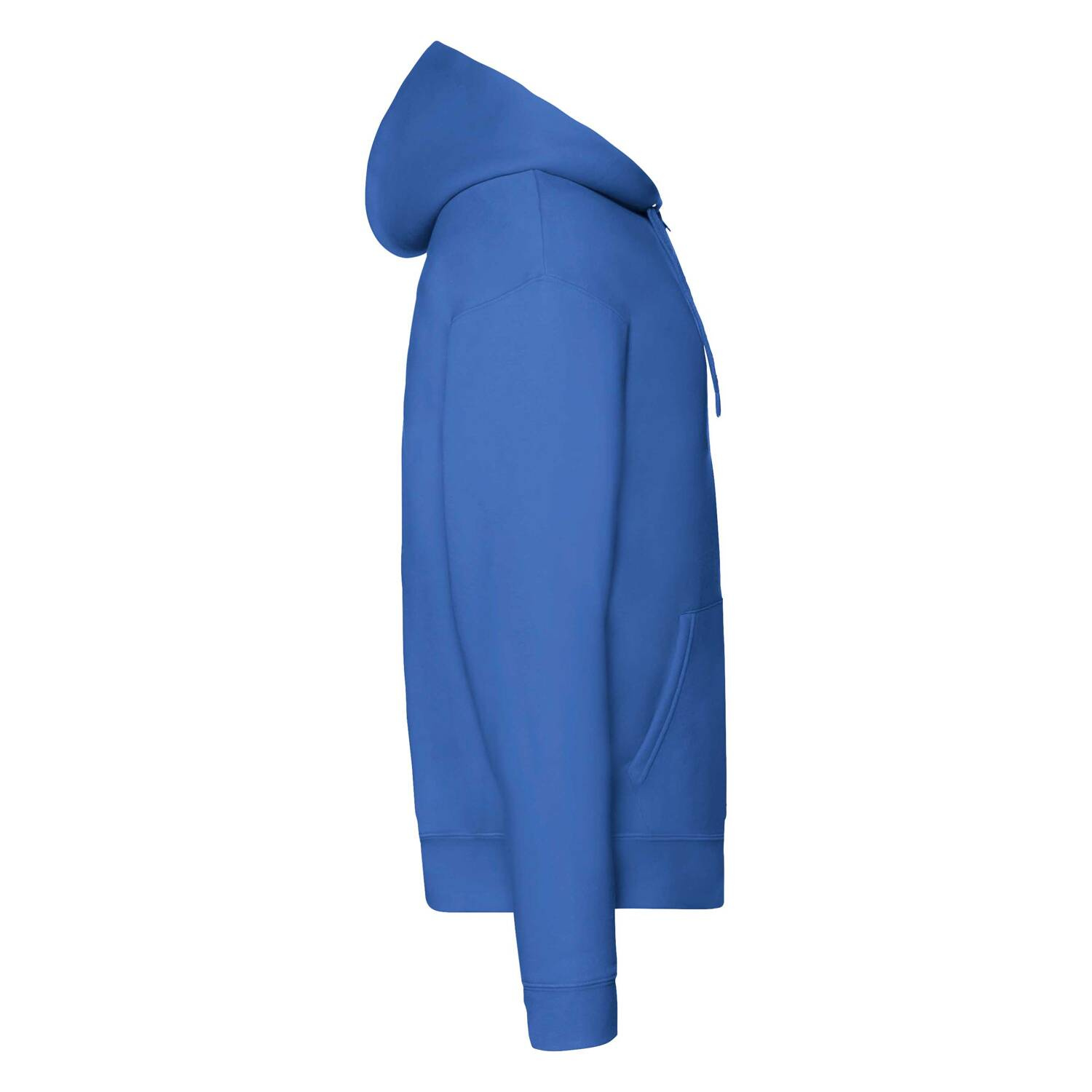 Blue Men's Hoodie Premium Fruit of the Loom