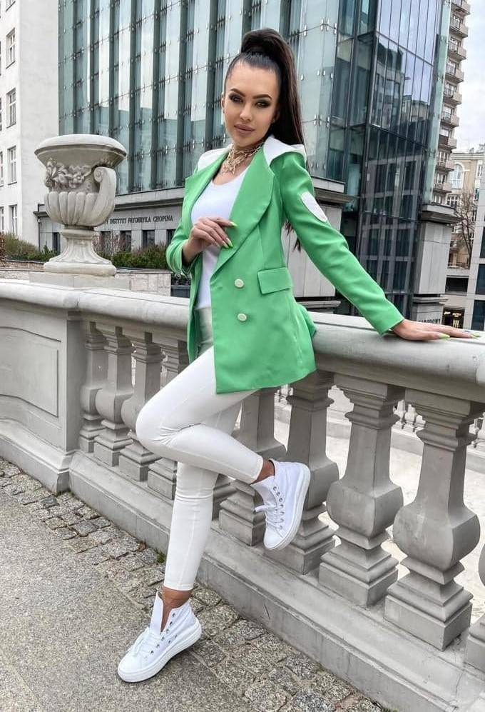 Green jacket Cocomore cmgZT1333.R80