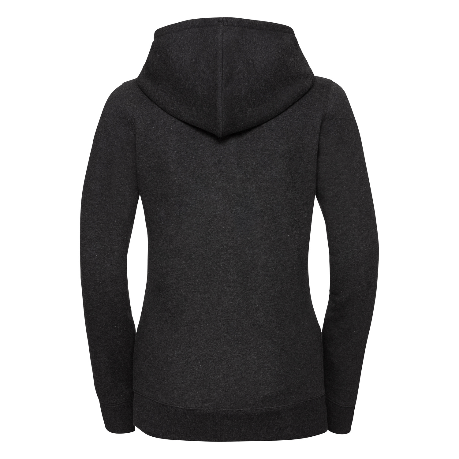 Women's Authentic Melange Zipped Hooded Sweat Russell