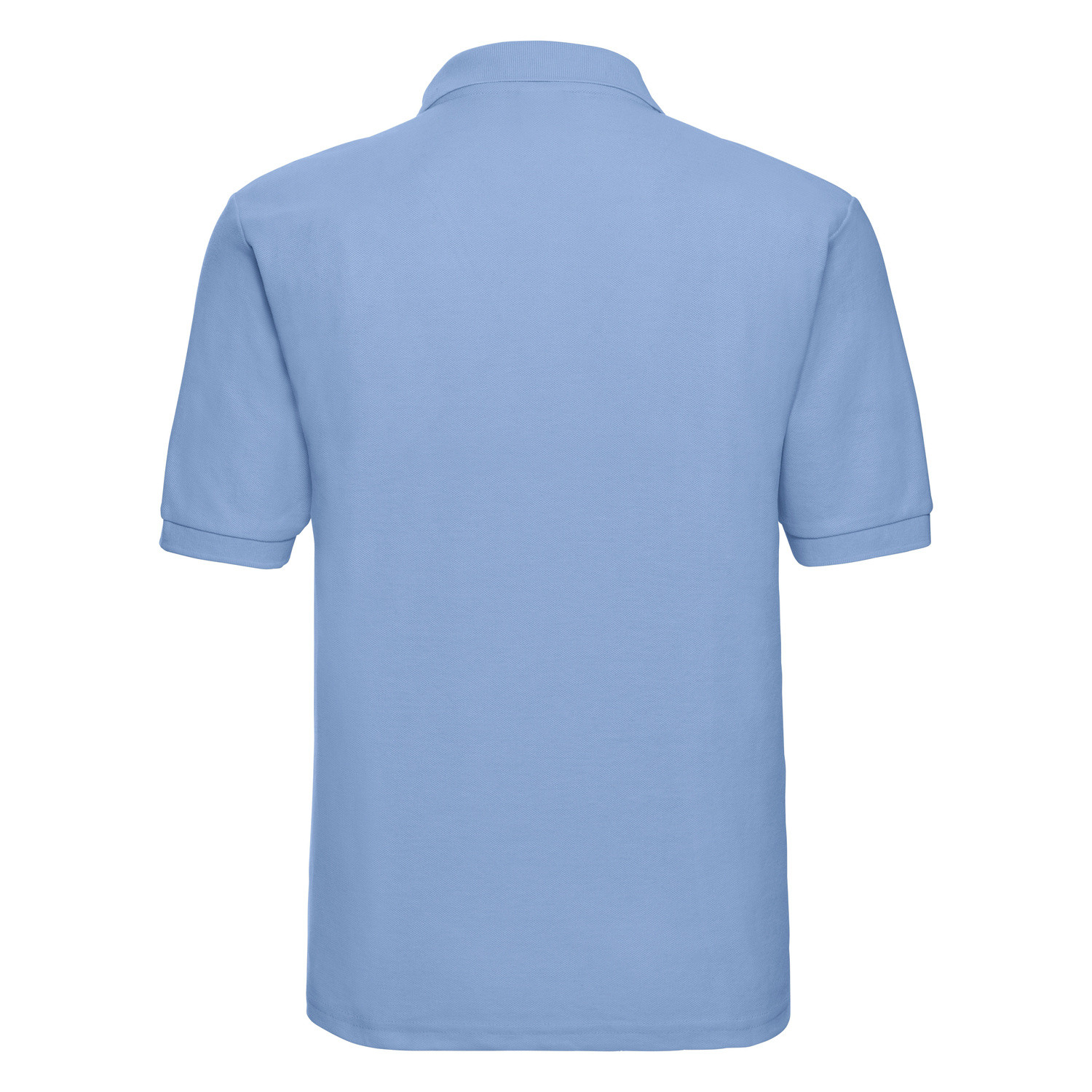 Men's Polycotton Polo Russell Blue T-Shirt