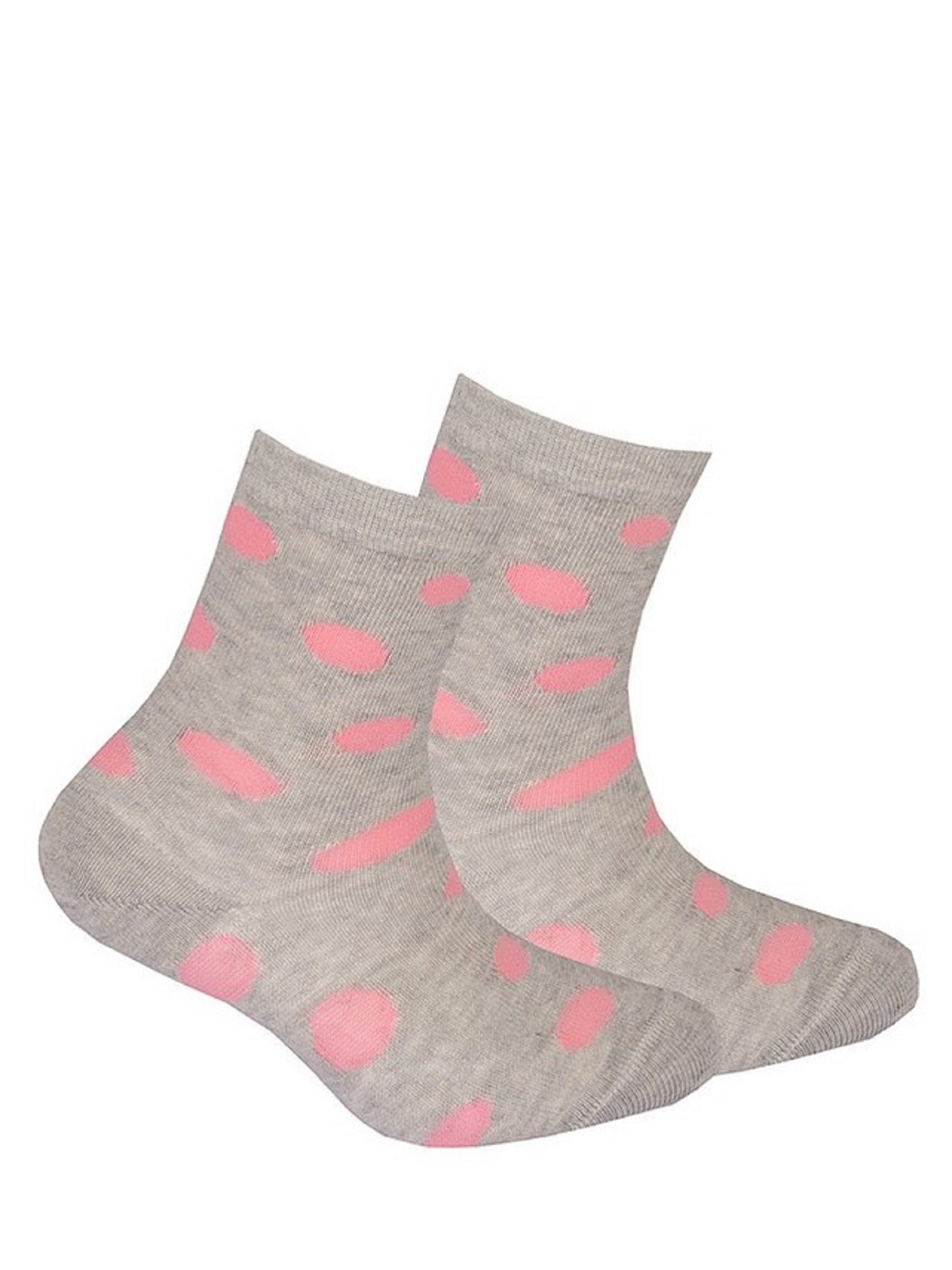 Levně Gatta G34.01N Cottoline girls' socks patterned 27-32 white 227