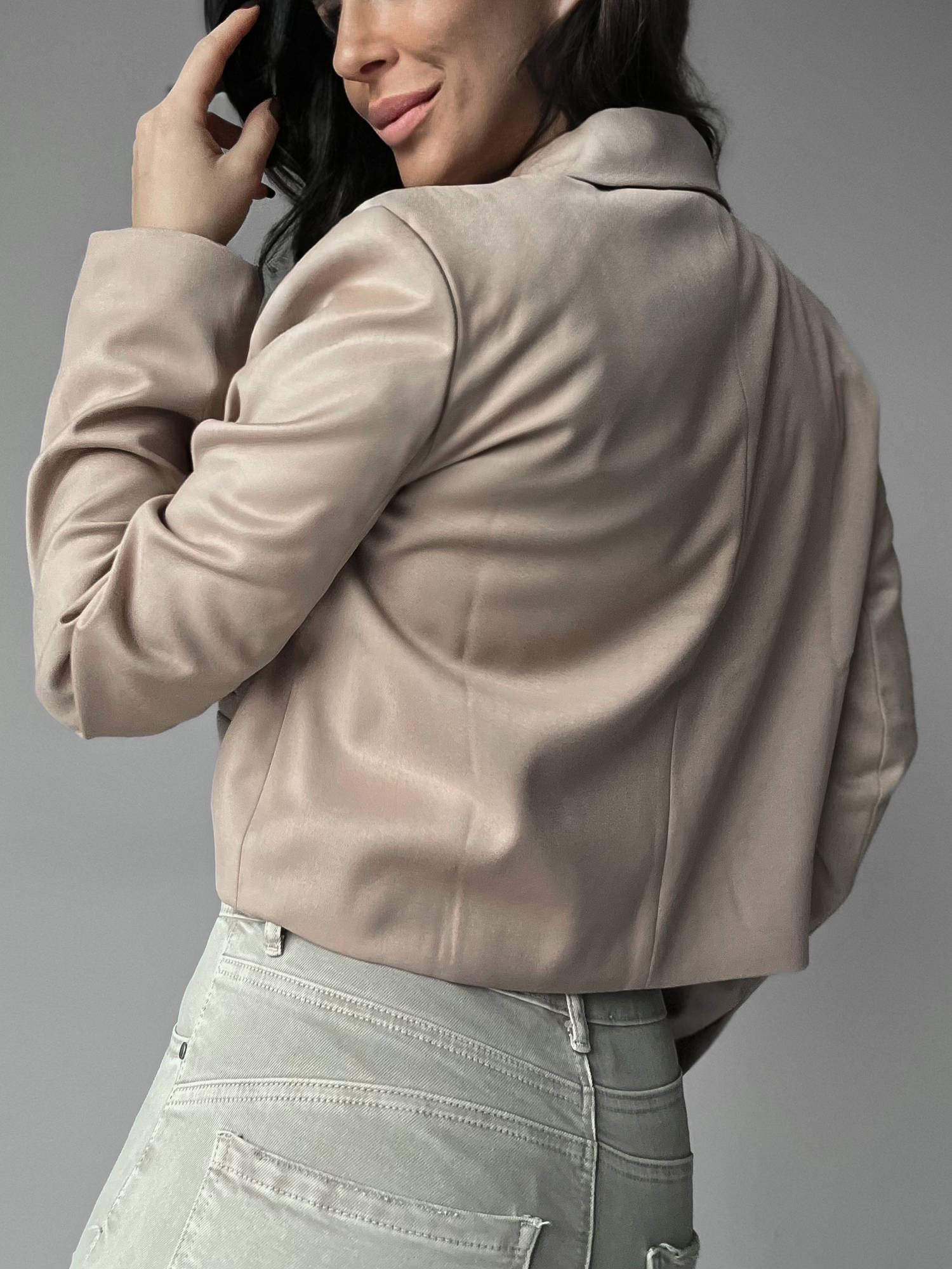 Jacket beige By la la cxp1200.beige