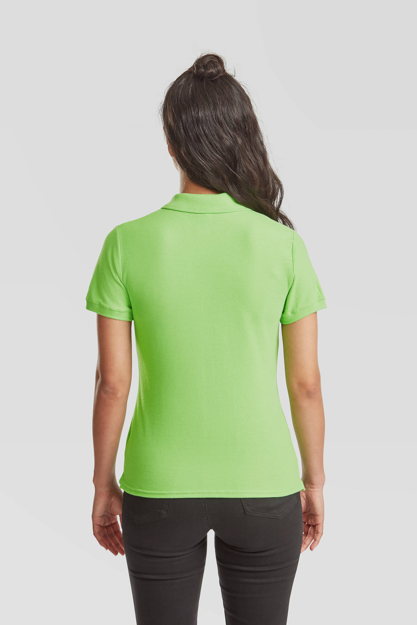 Green Polo Fruit of the Loom