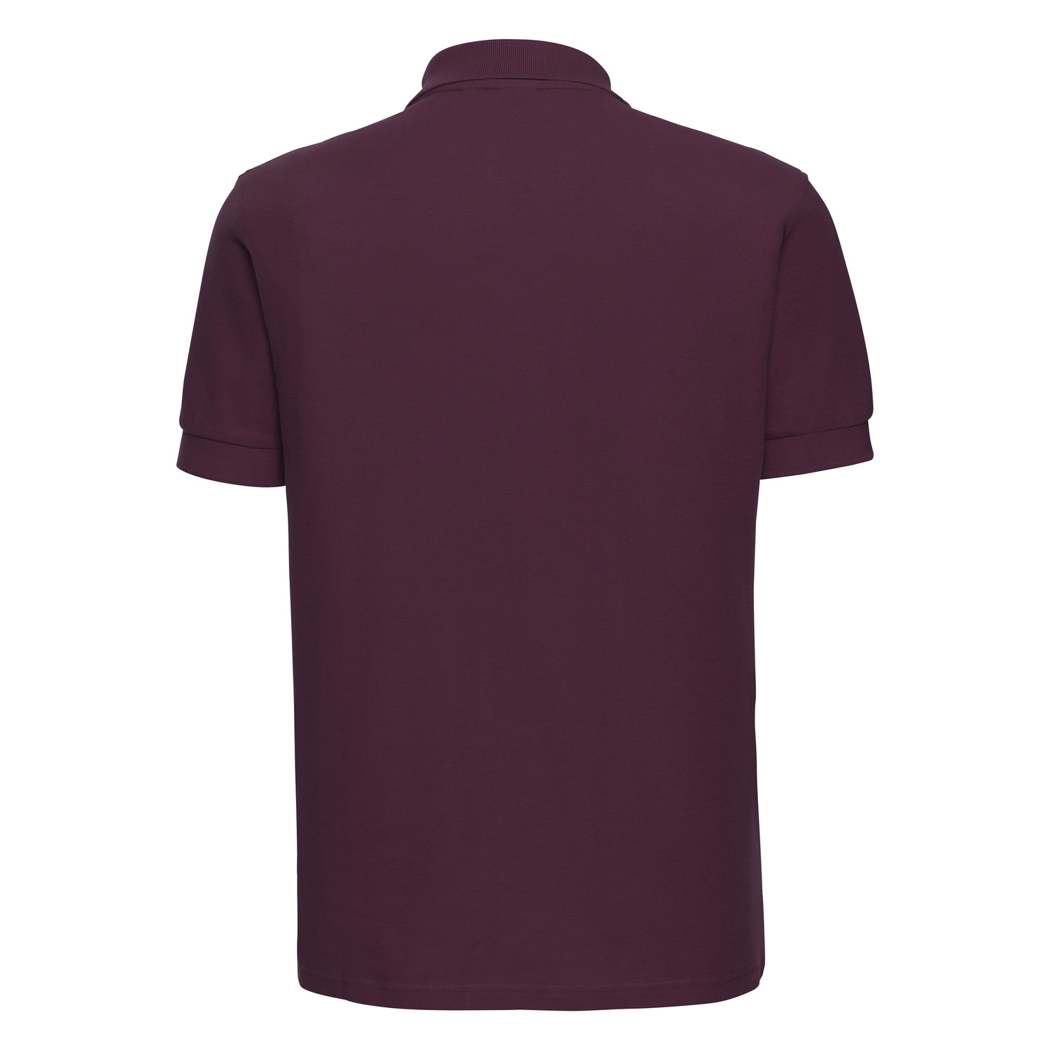 Men's burgundy cotton polo shirt Ultimate Russell