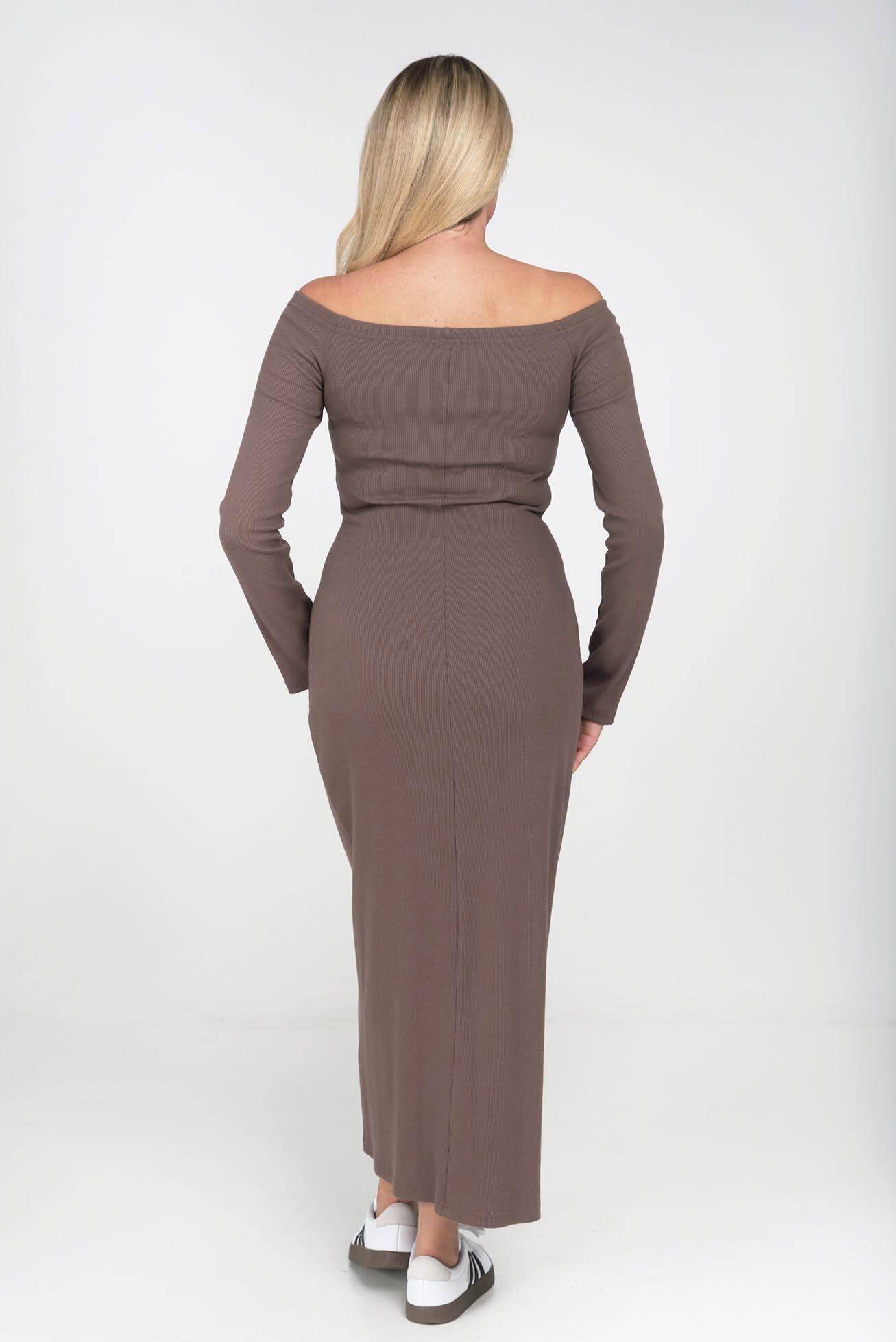 Brown pencil dress By o la la