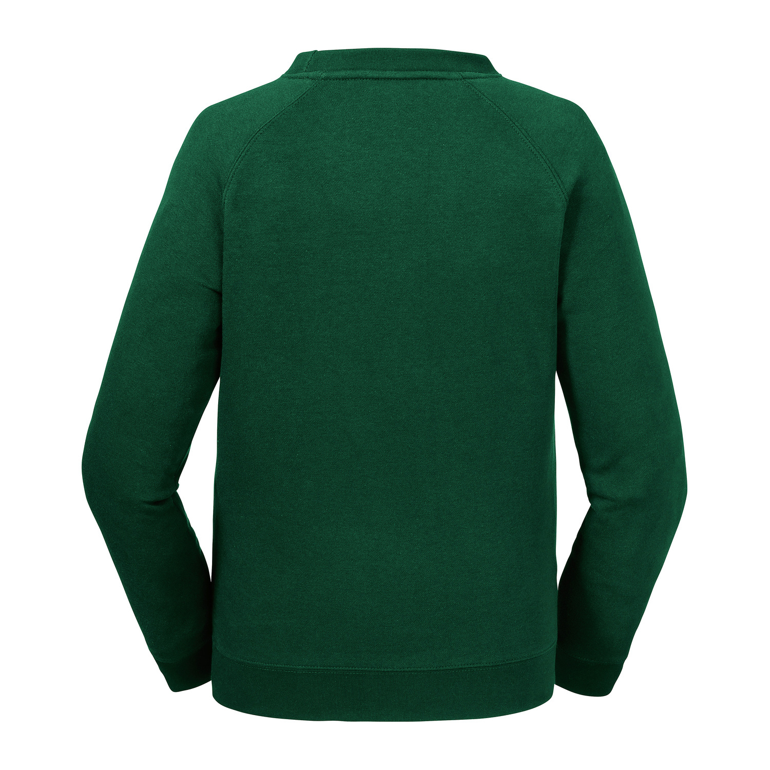 Green children's sweatshirt Raglan - Authentic Russell