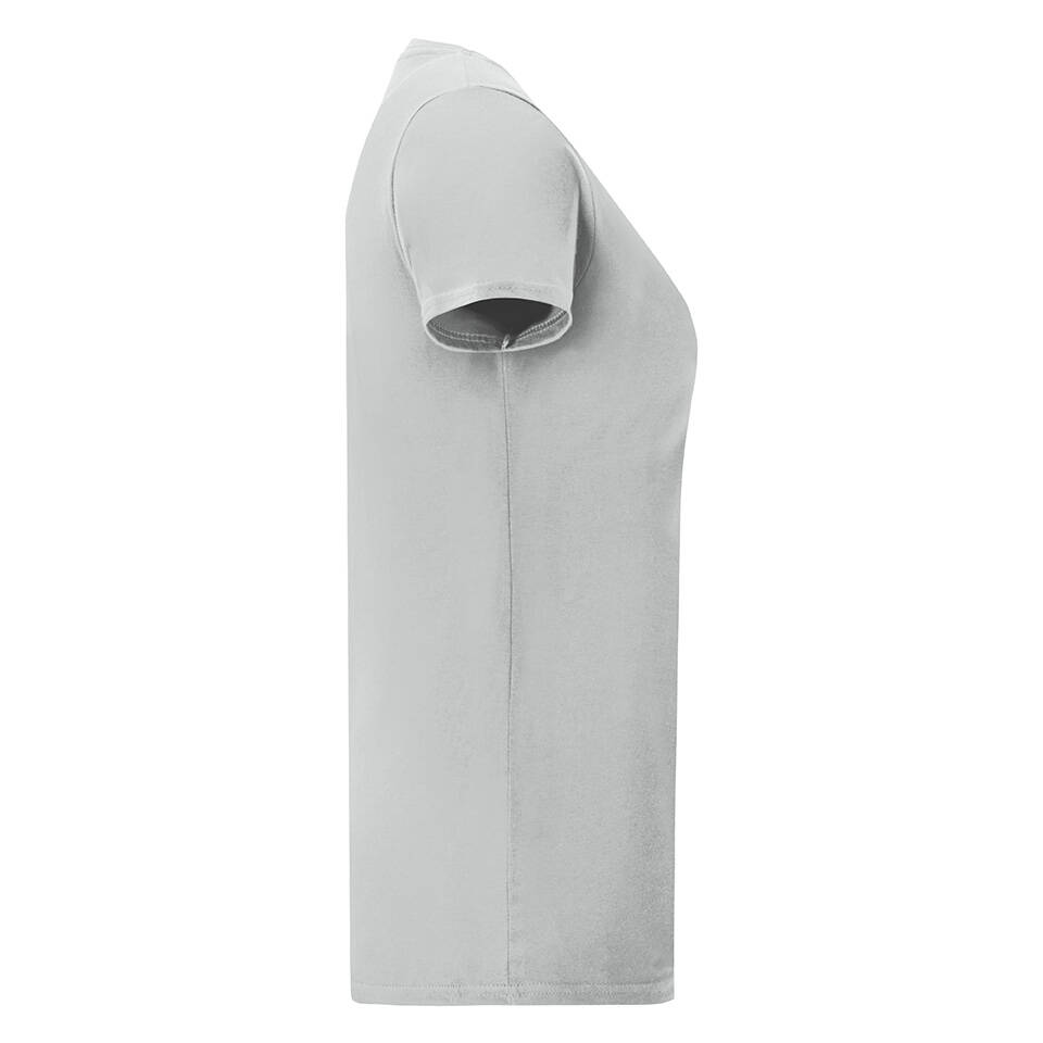 Iconic Grey Women's T-shirt in combed cotton Fruit of the Loom