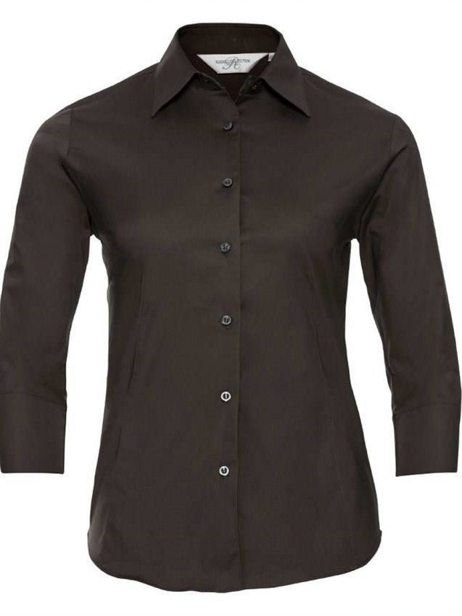 Brown women&#039;s classic shirt Russell