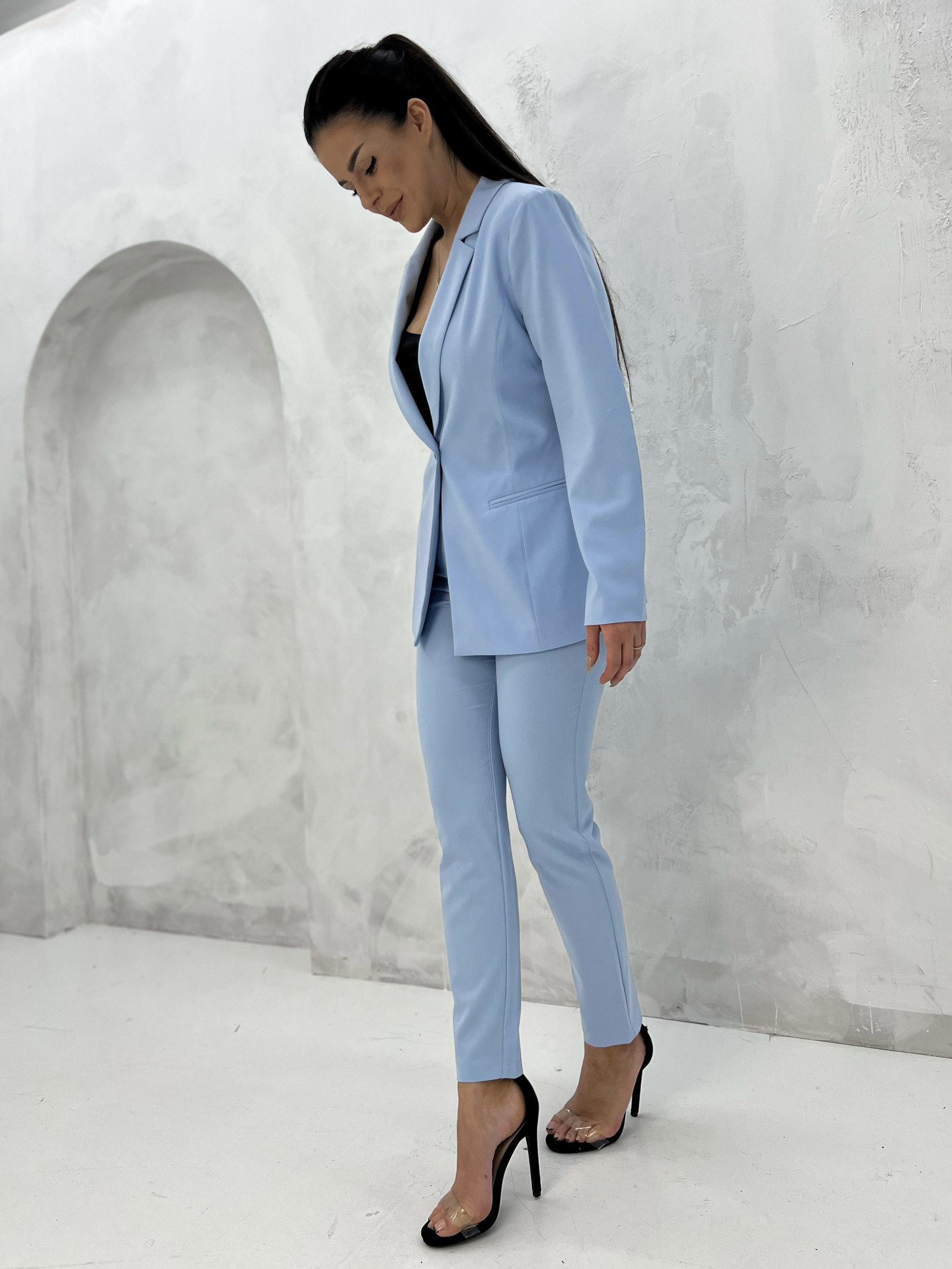 Cyan pants Lalous cxp1101.blue