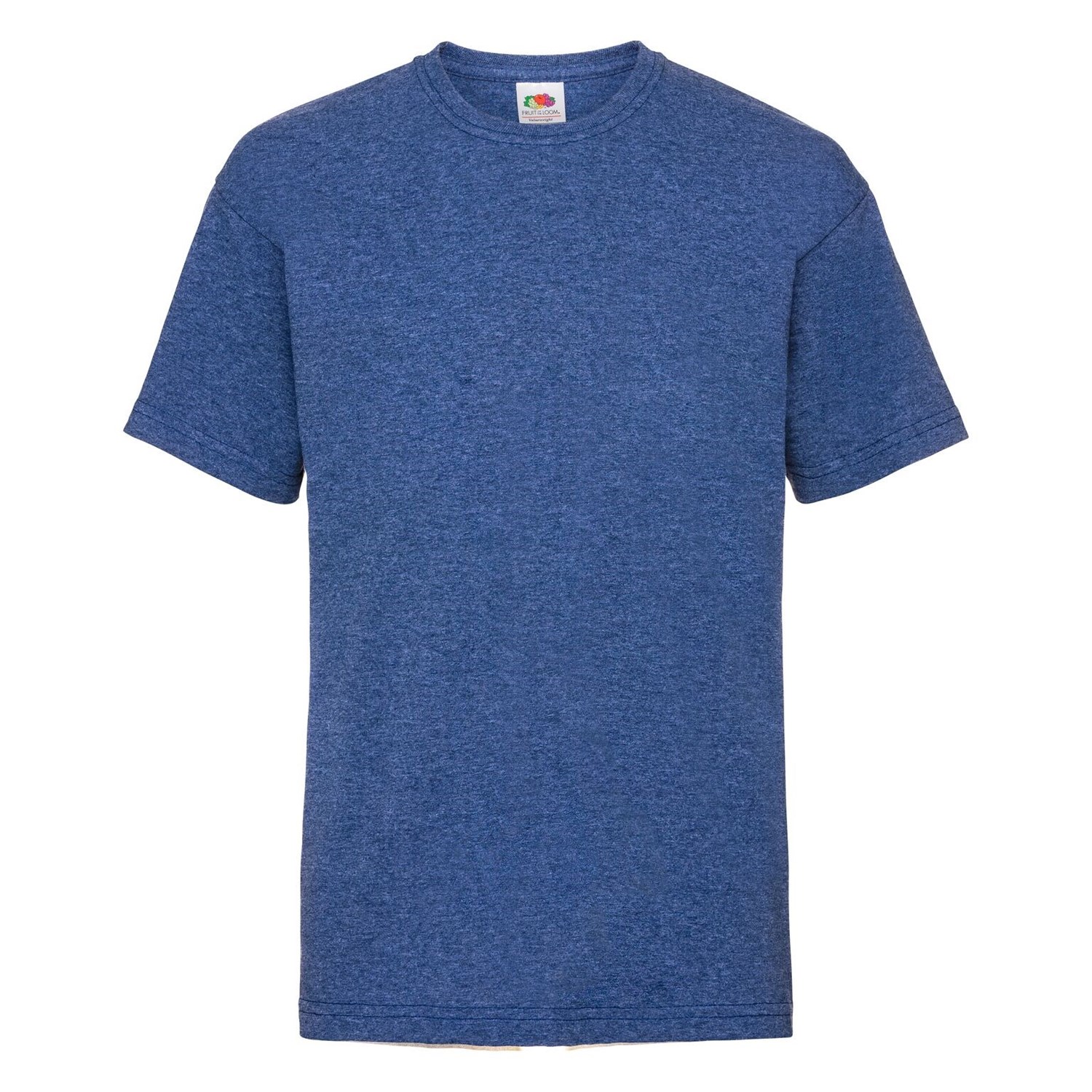Levně Blue Fruit of the Loom Cotton T-shirt
