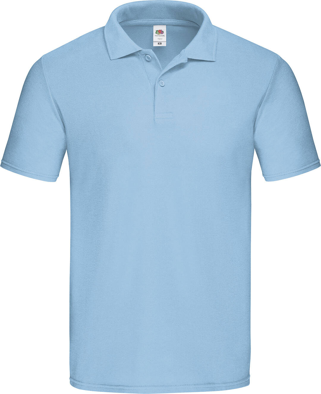 Modrá pánska polokošeľa Original Polo Friut of the Loom