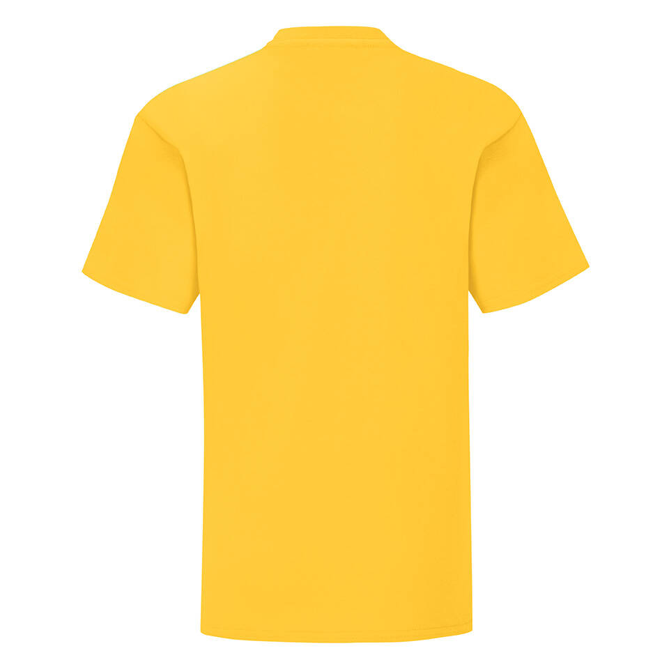 Yellow children's t-shirt in combed cotton Fruit of the Loom