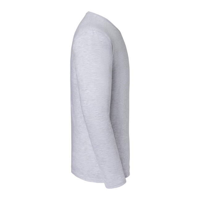 Szary koszulka męska Iconic 195 Ringspun Premium Fruit of the Loom