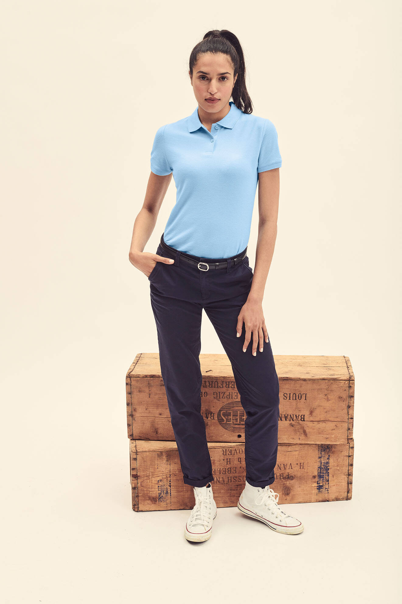 T-shirt for women 65/35 Polo 632120 65/35 170g/180g