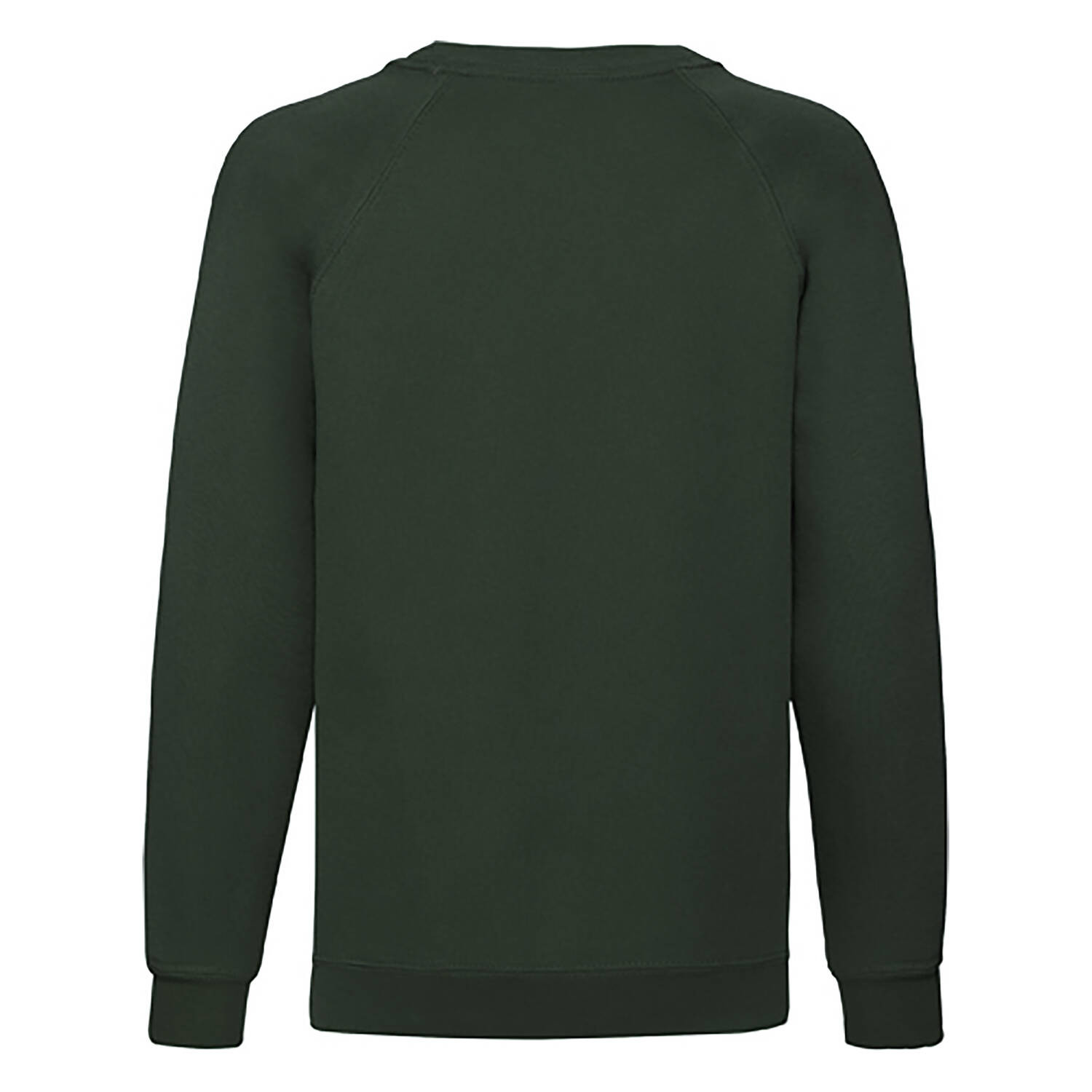 Zielona bluza dziecięca Raglan Sweat Fruit of the Loom