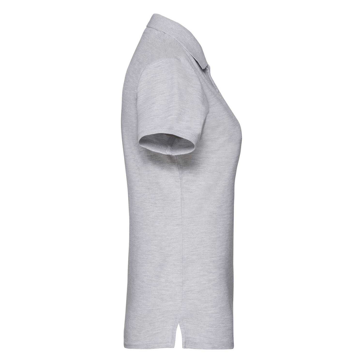 Grey Polo Fruit of the Loom Women's T-shirt