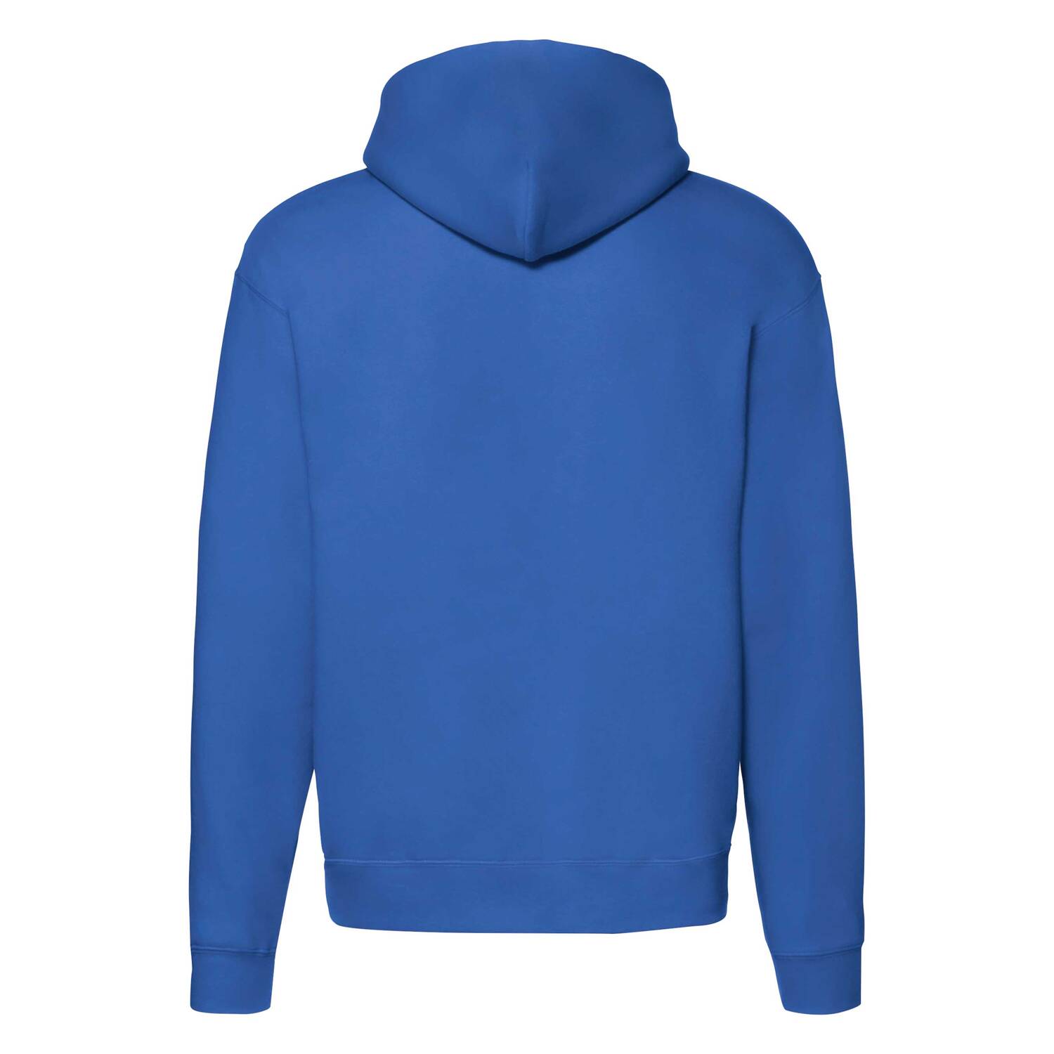 Blue Men's Hoodie Premium Fruit of the Loom