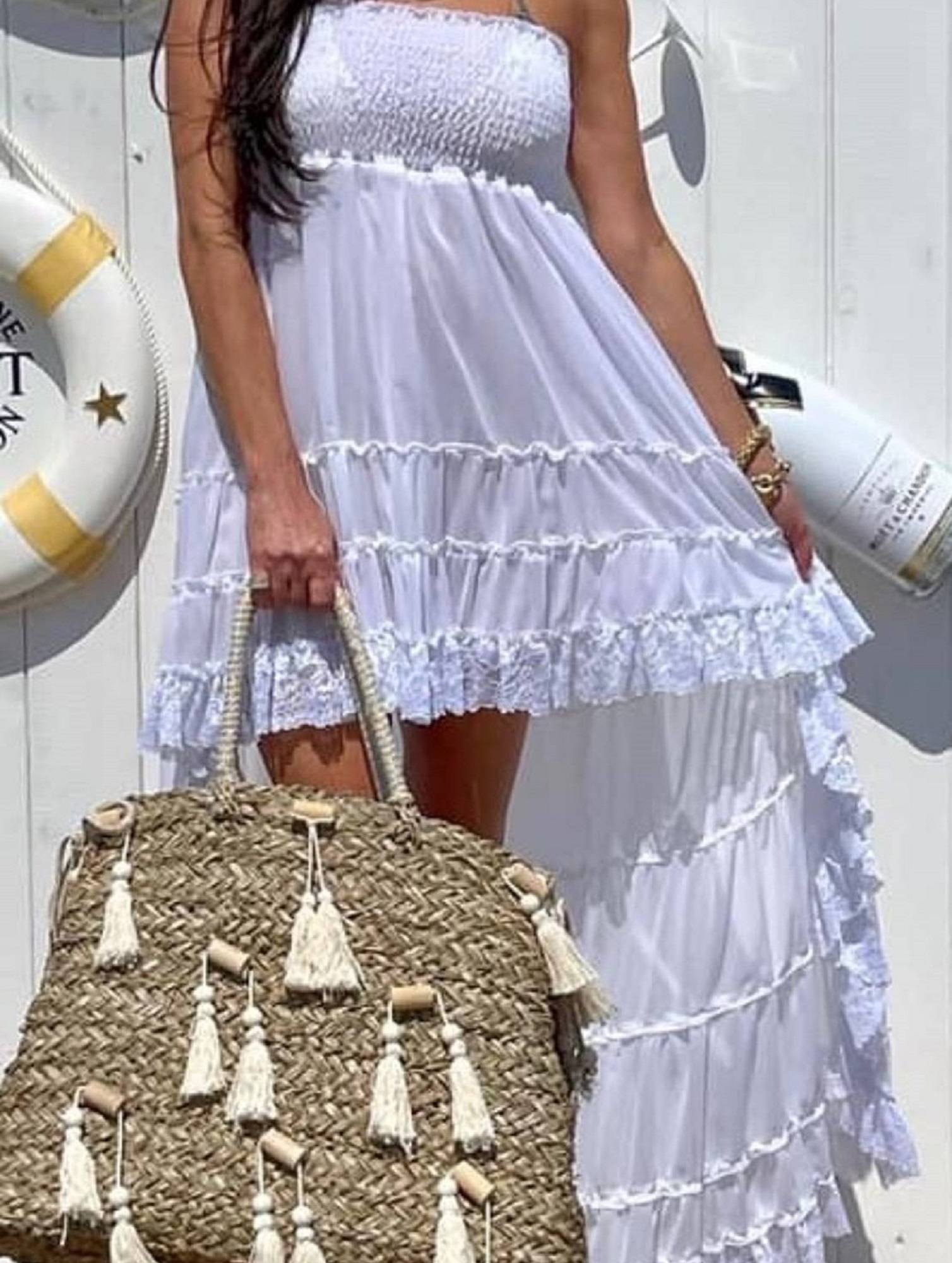White dress By o la la wxp0804. R01