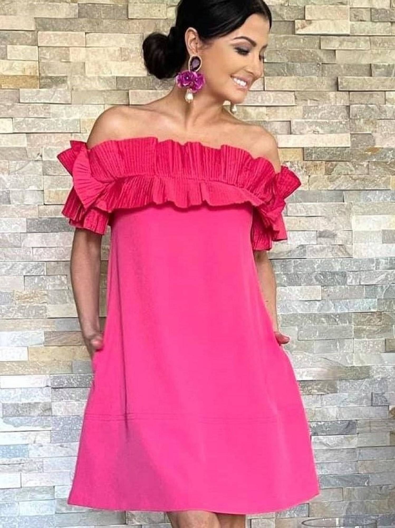 Pink dress Amore Amore wxp0735. R44
