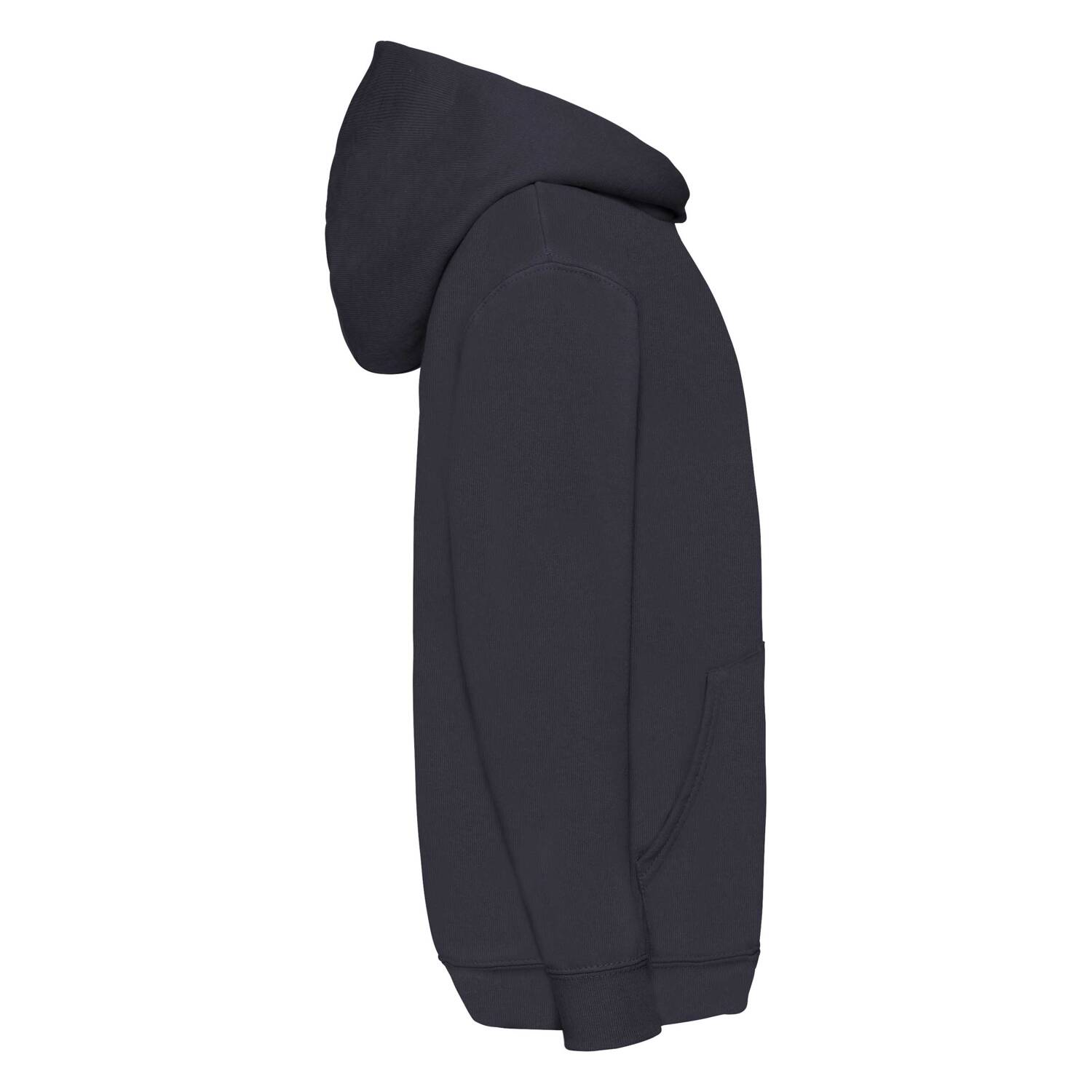 Navy blue children's sweatshirt Classic kangaroo Fruit of the Loom