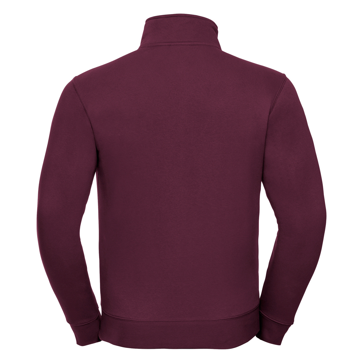 Men's Zip Up Sweatshirt - Authentic R267M 80% Plain Ring-Spun Cotton 20% Polyester (Three-Layer Fabric) 280g