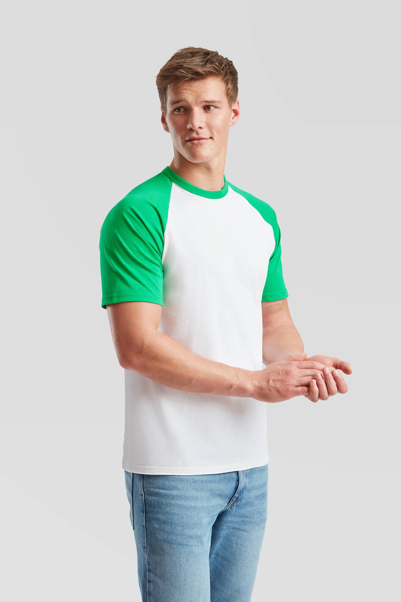 Baseball Fruit of the Loom White T-shirt