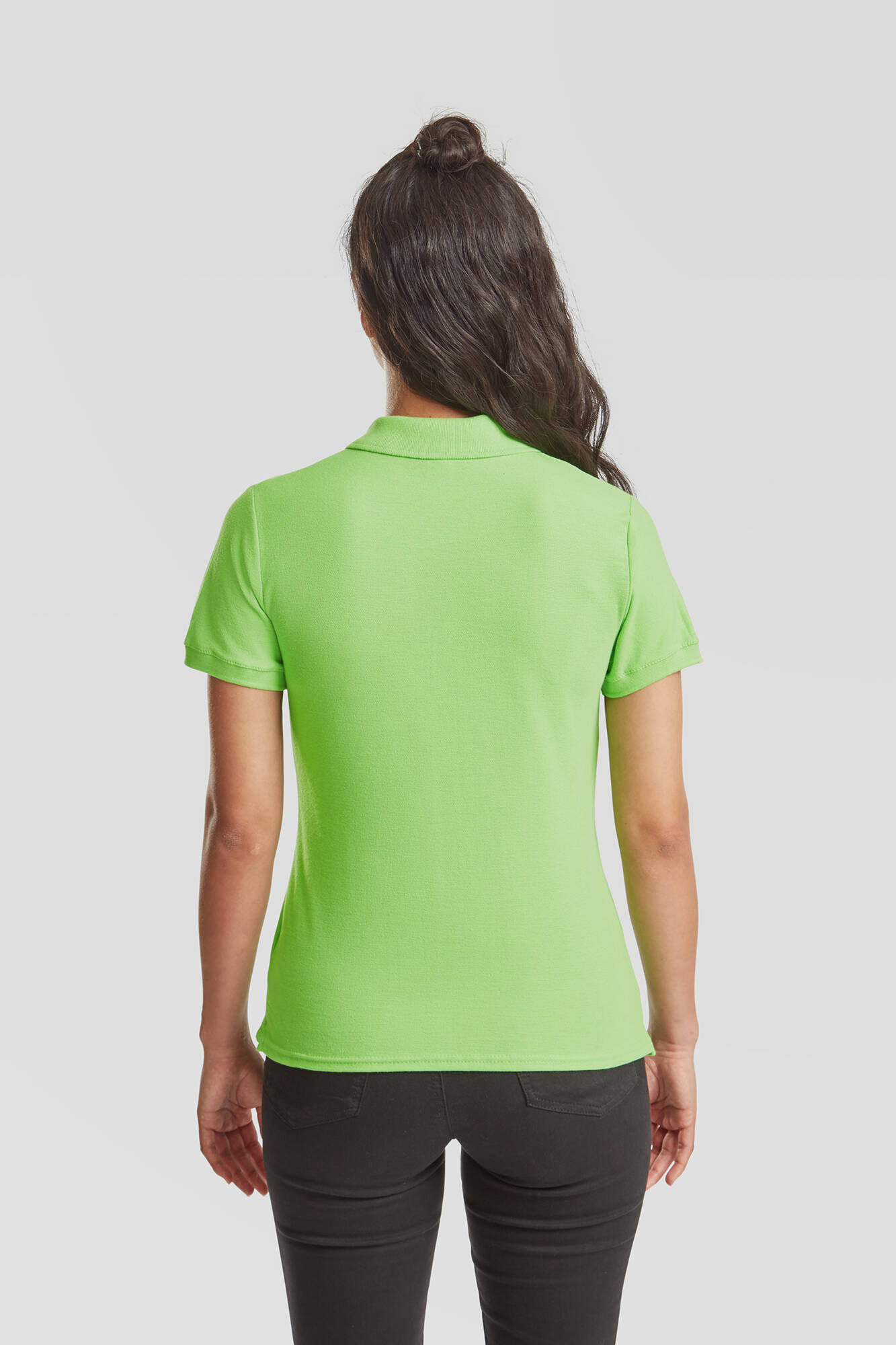 Green Polo Fruit of the Loom