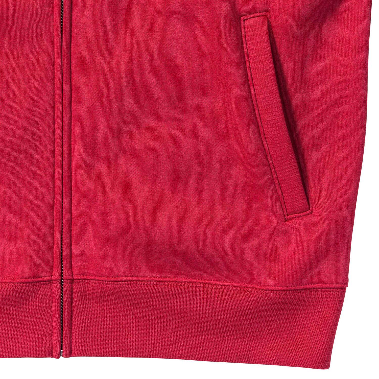 Men's Zip Up Sweatshirt - Authentic R267M 80% Plain Ring-Spun Cotton 20% Polyester (Three-Layer Fabric) 280g