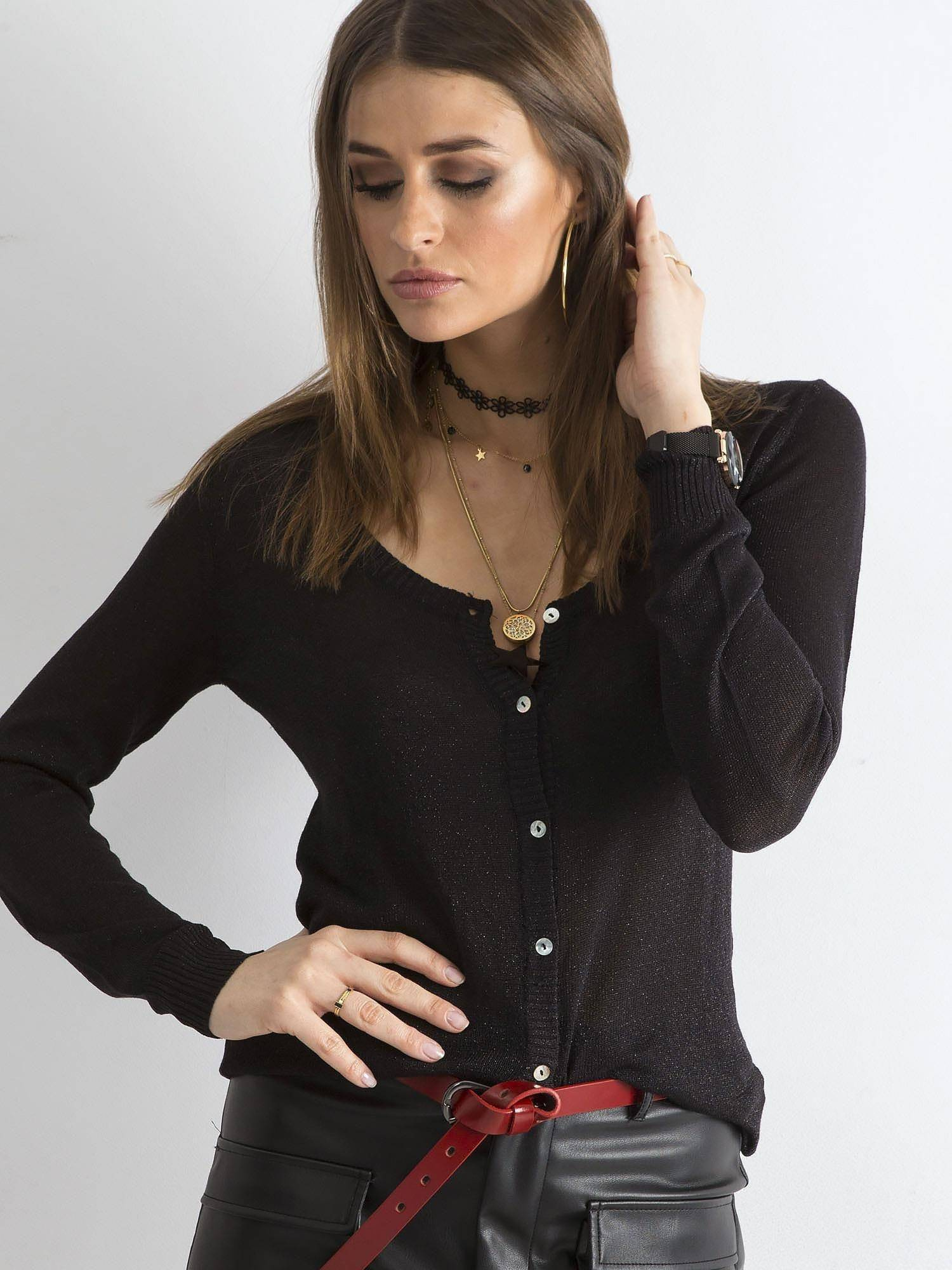 Sweater black Yups cmu0511b. R21