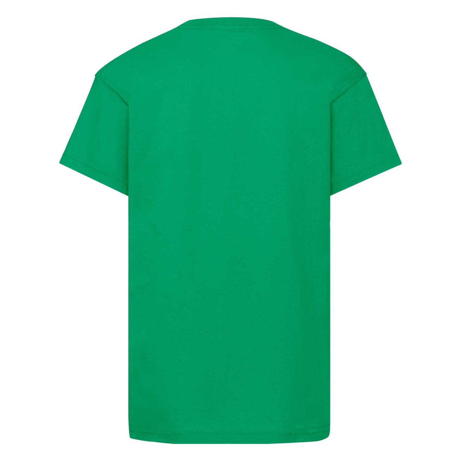 Green T-shirt for Children Original Fruit of the Loom
