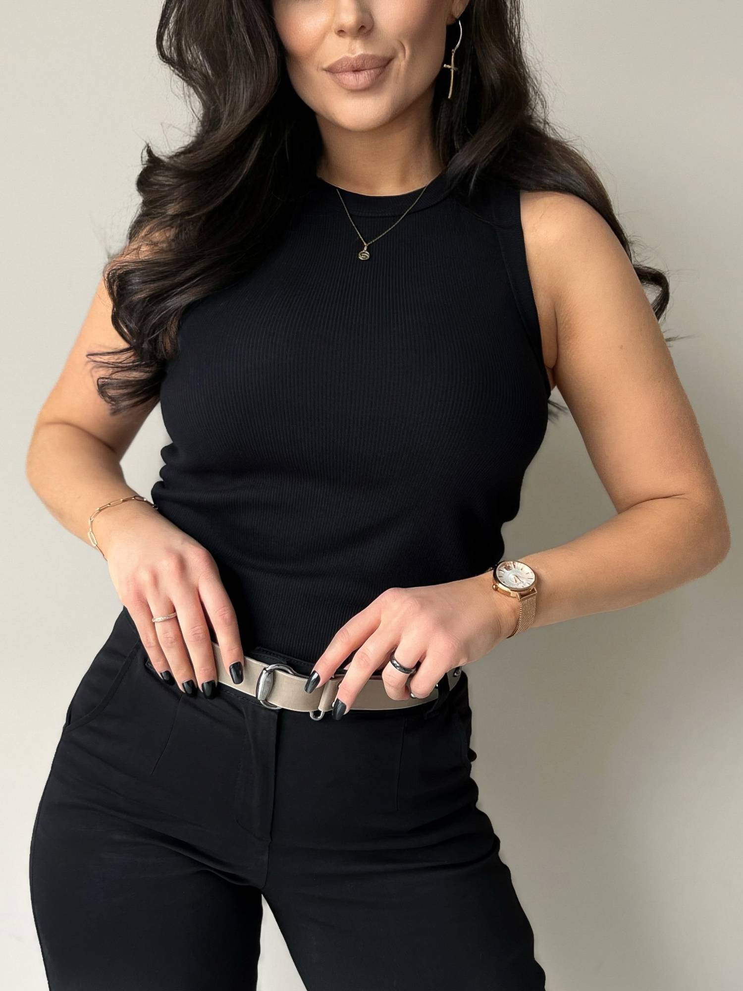 Top black By o la la wxp1230.black