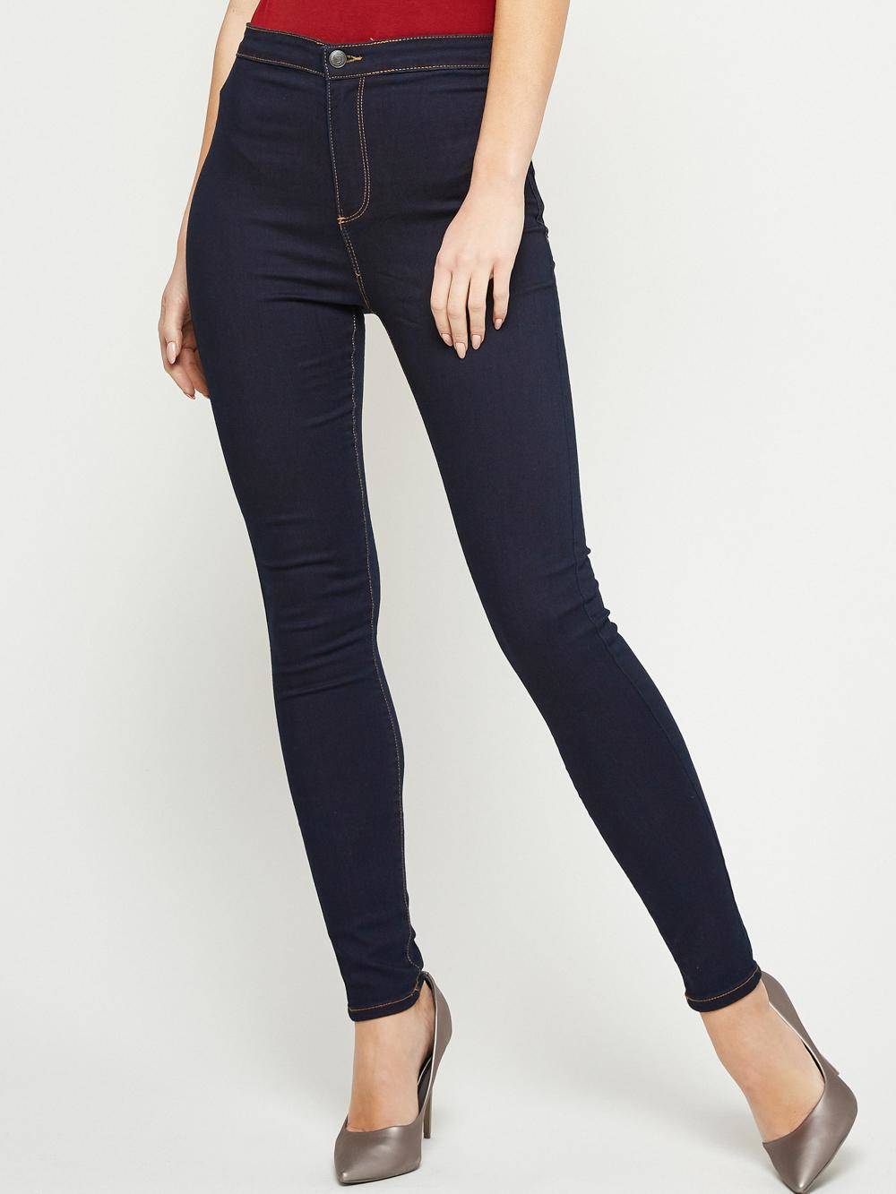 Navy Blue Jeans Yups Cmu0344. R98