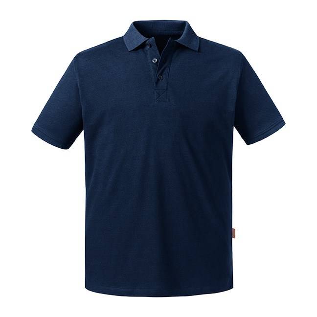 Levně Navy blue men's polo shirt Pure Organic Russell