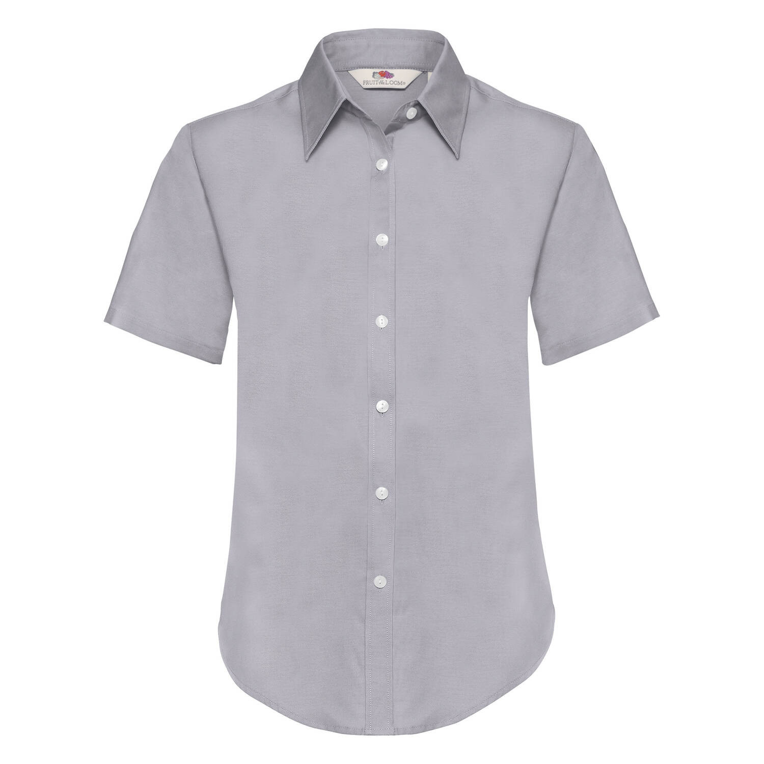 Grey classic shirt Oxford Fruit Of The Loom