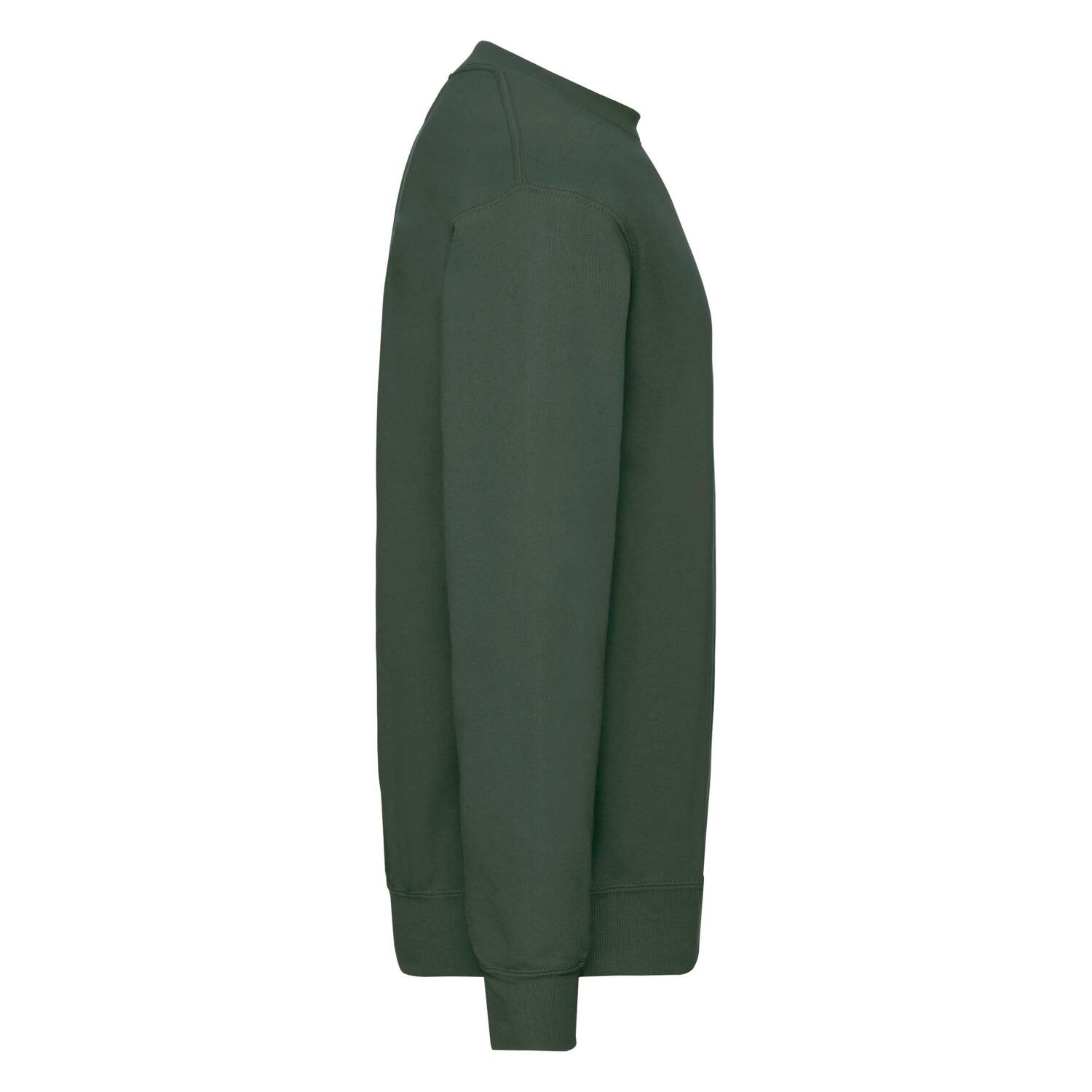 Green Men's Set-in Sweat Fruit of the Loom