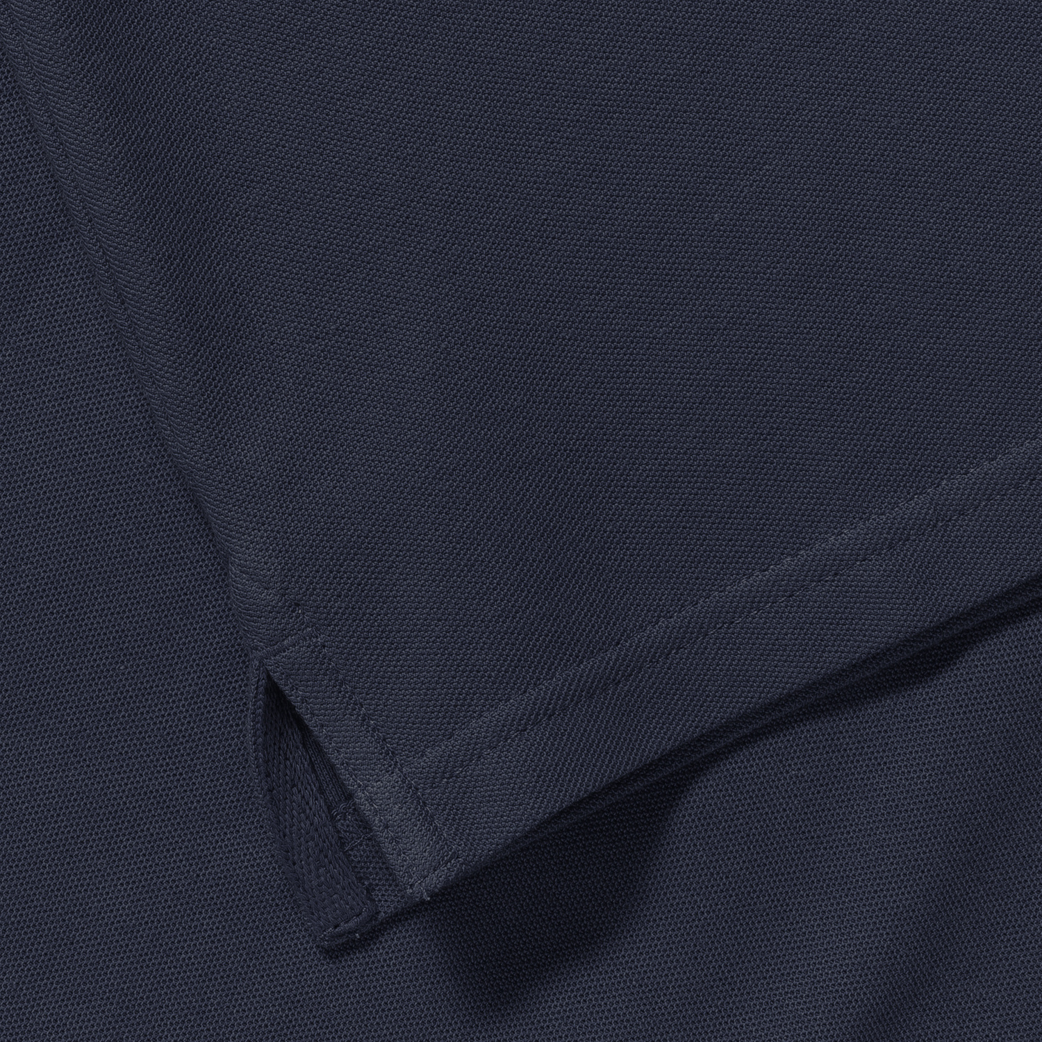 Men's navy blue cotton polo shirt Ultimate Russell