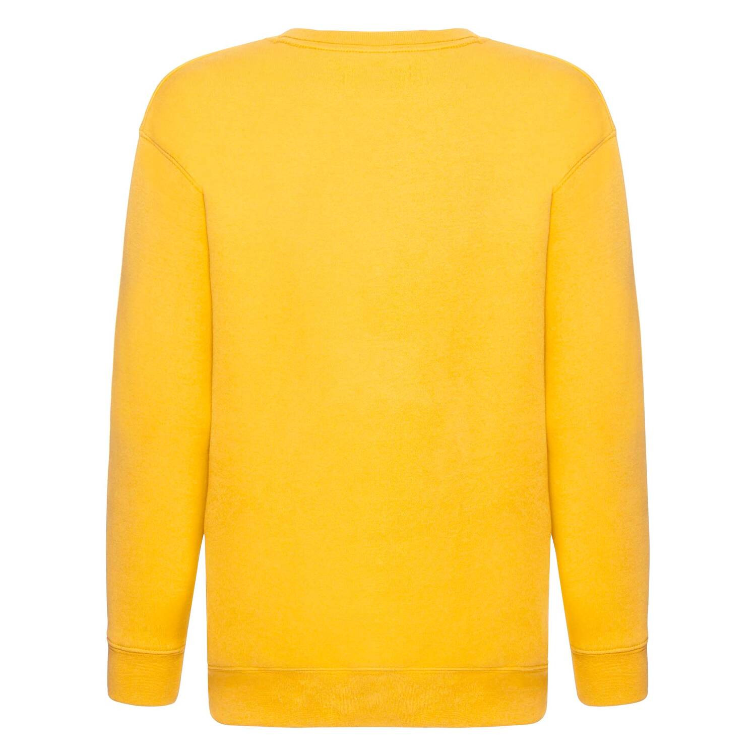 Żółta bluza dziecięca Set-In Sweat Fruit of the Loom