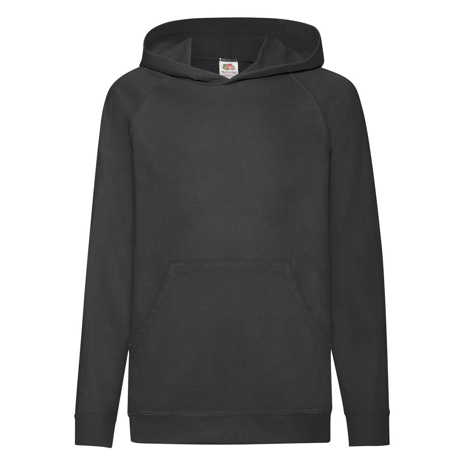Black Children&#039;s Fruit of the Loom Hoodie