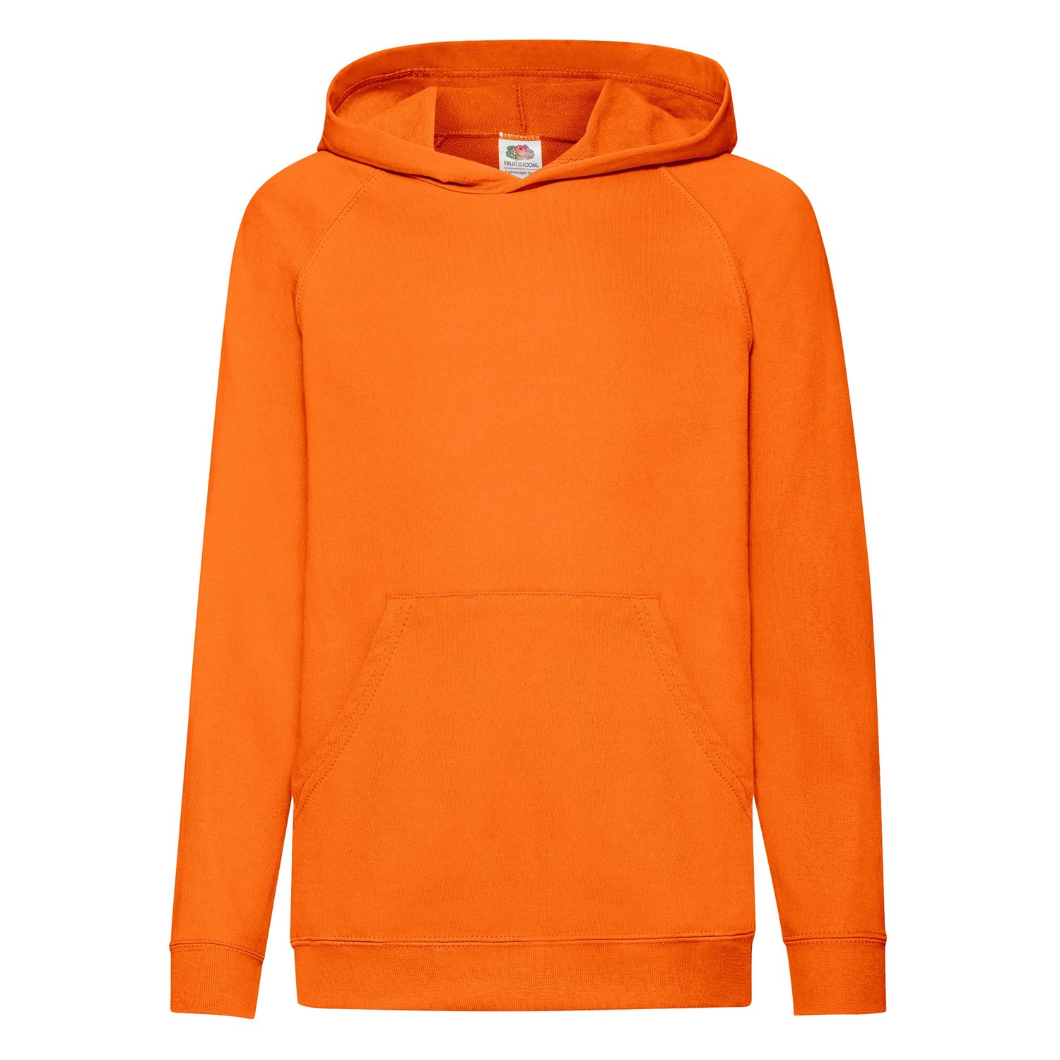 Orange Children's Hoodie Fruit Of The Loom