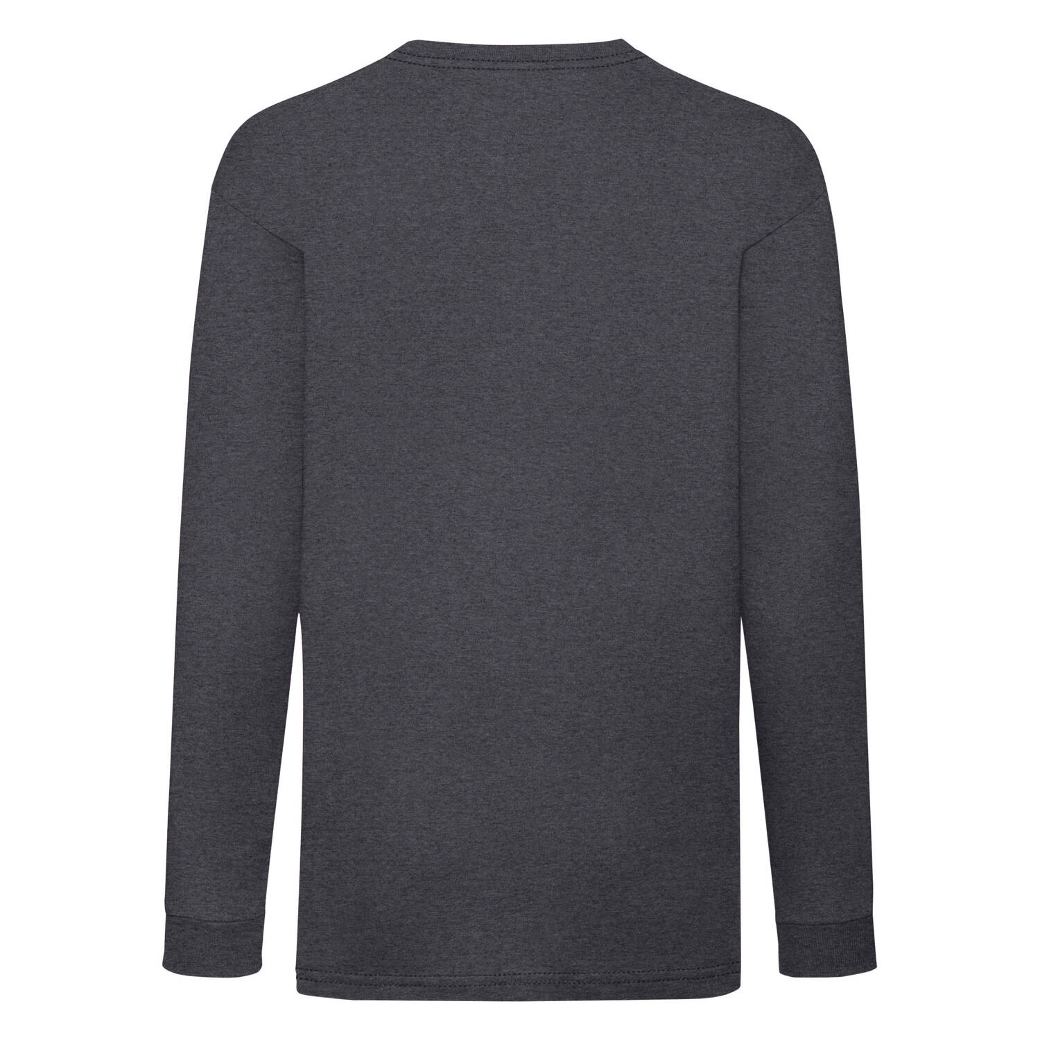 Antracytowa koszulka dziecięca Valueweight Fruit of the Loom