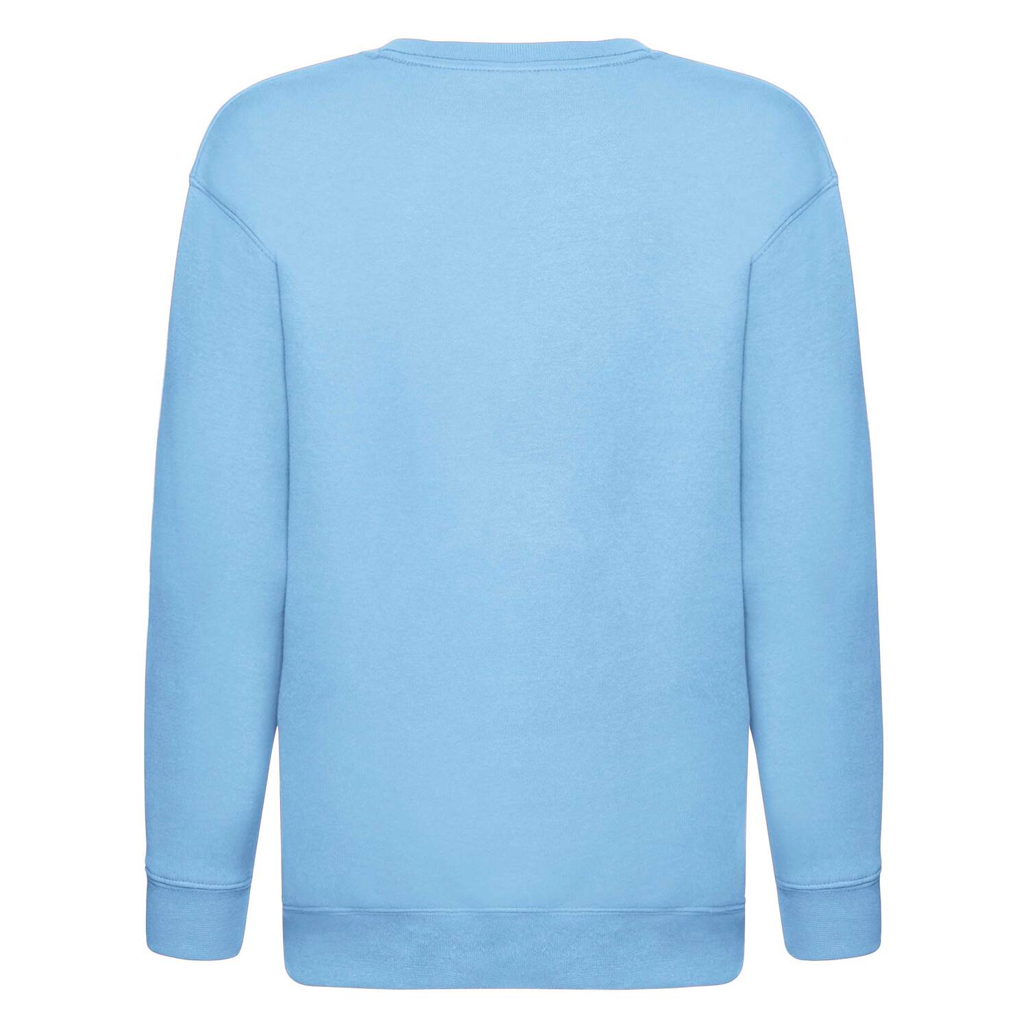 Błękitna bluza dziecięca Set-In Sweat Fruit of the Loom